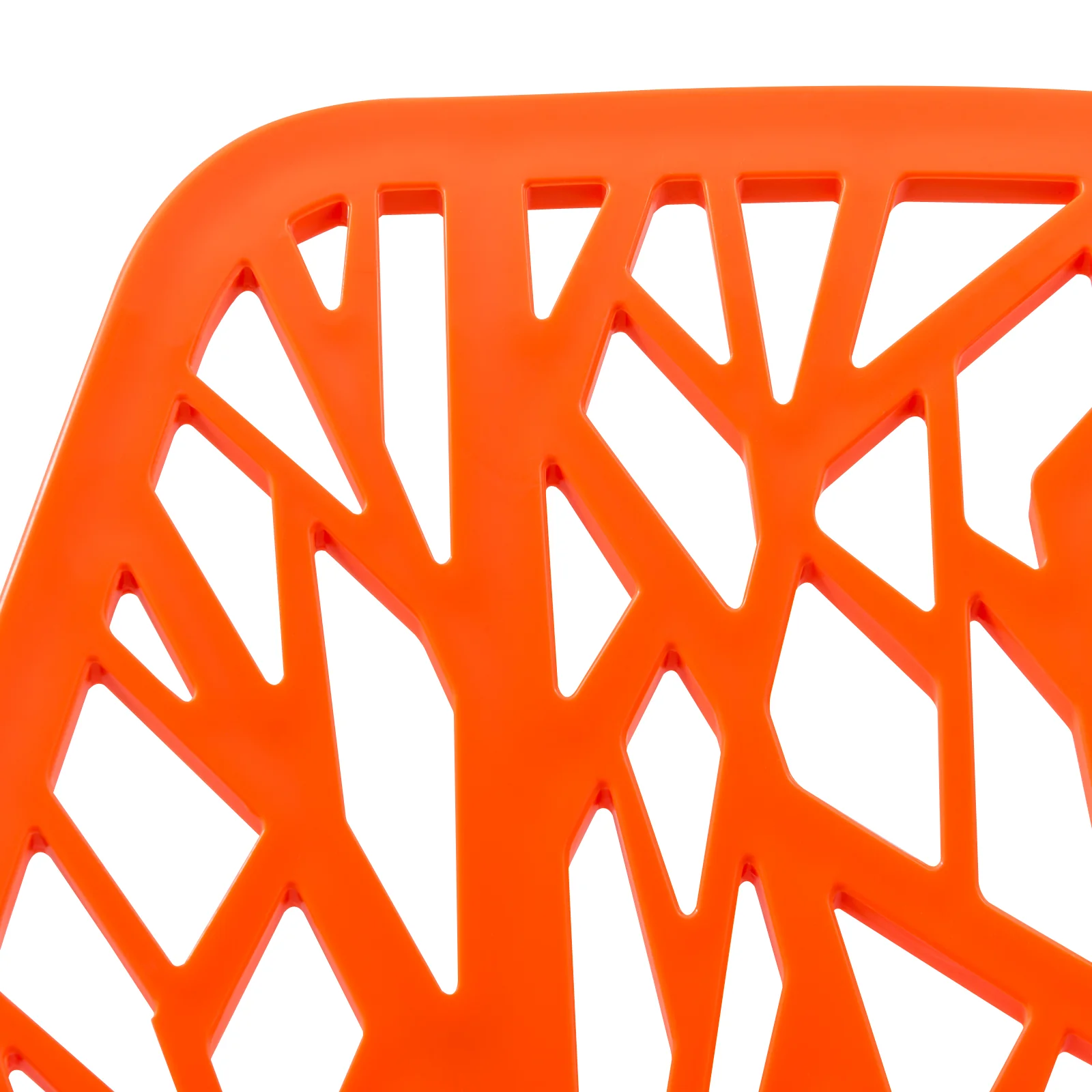 Modern Asbury Dining Chair w/ Chromed Legs, Set of 2