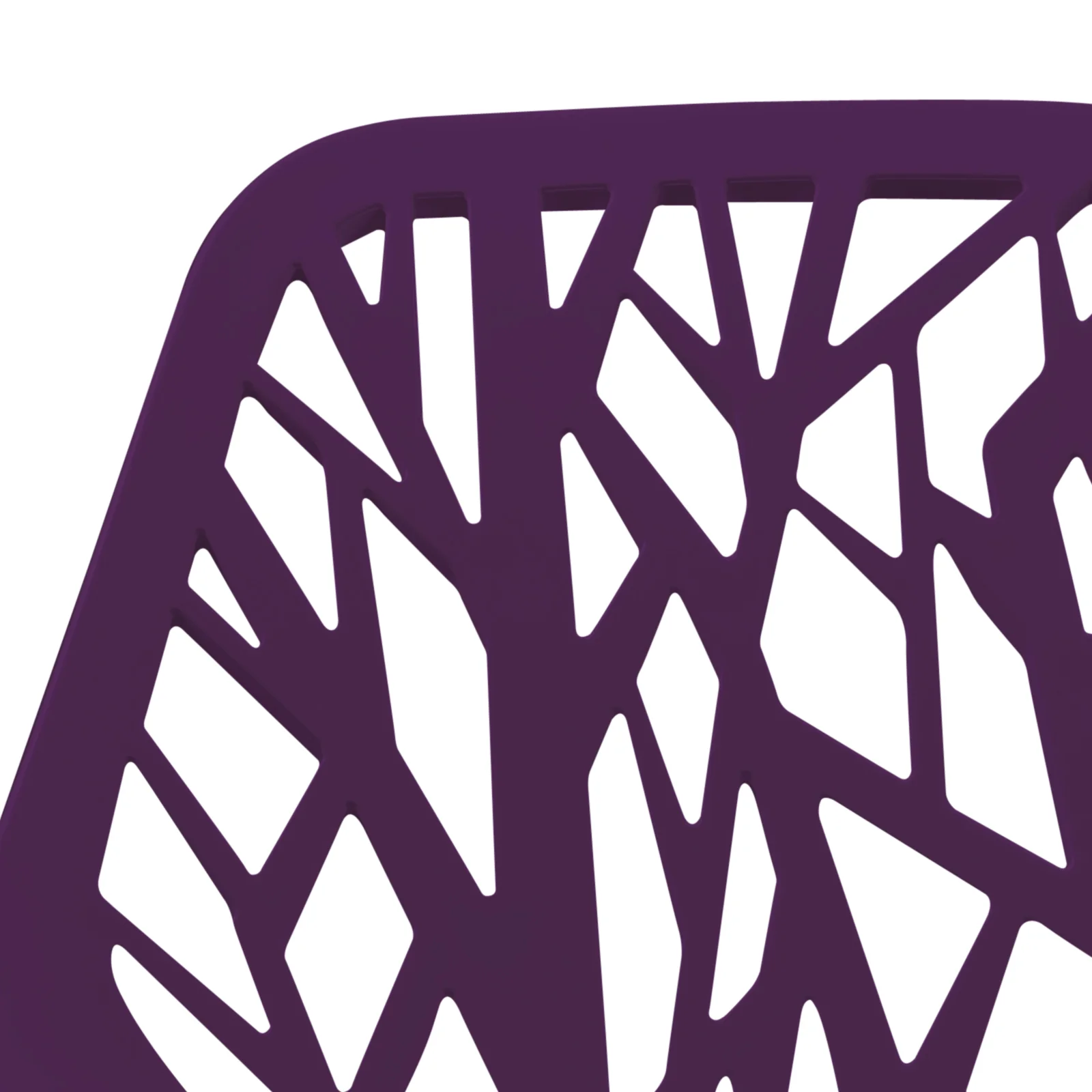 Modern Asbury Dining Chair w/ Chromed Legs, Set of 4