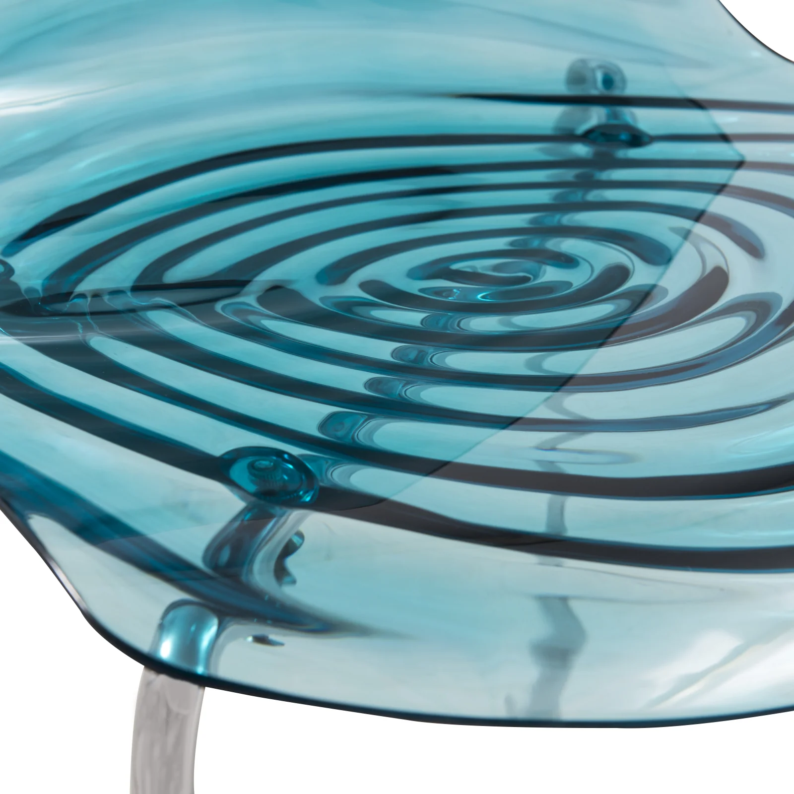 Astor Water Ripple Design Dining Chair Set of 4