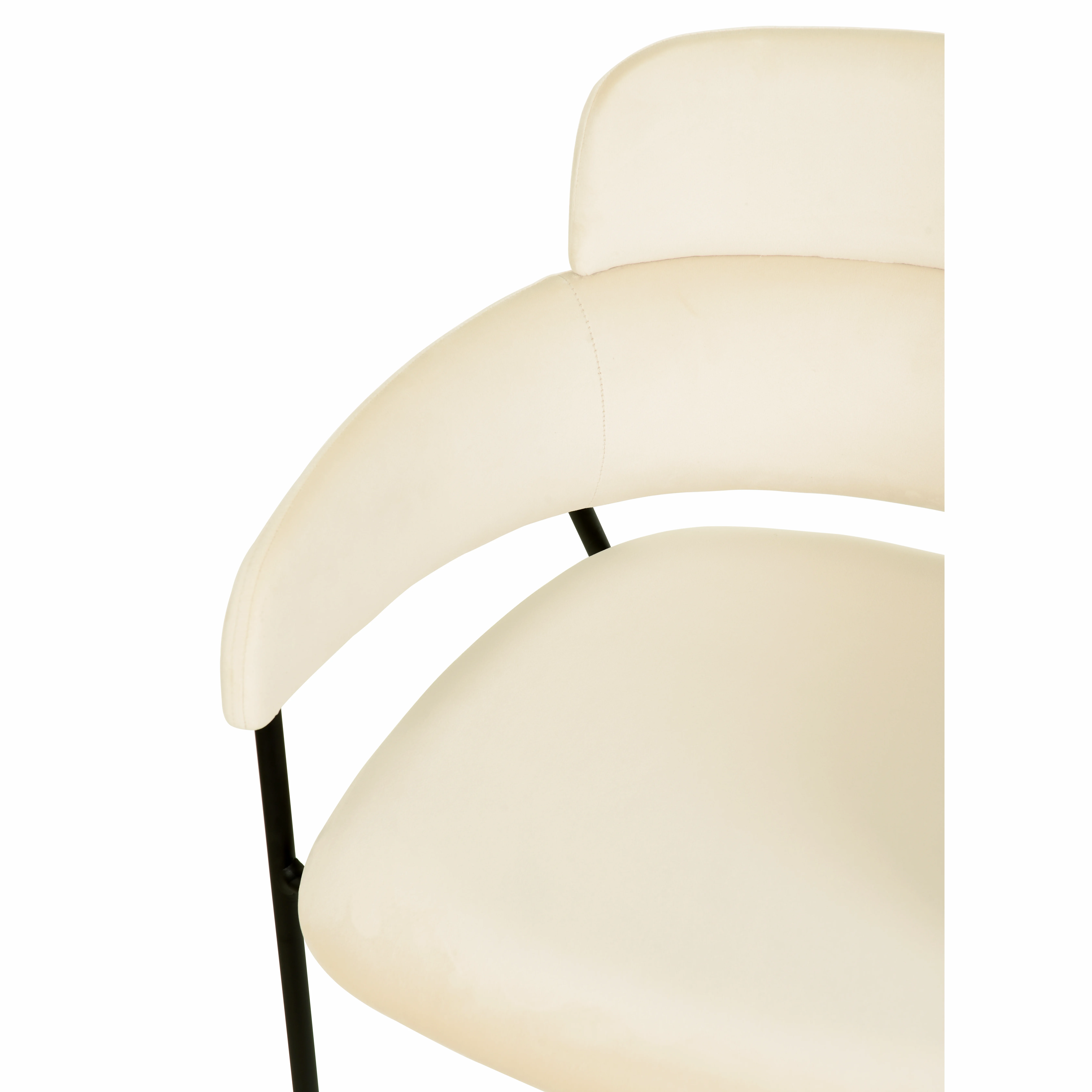 Axis Collection Modern Dining Chair in Beige