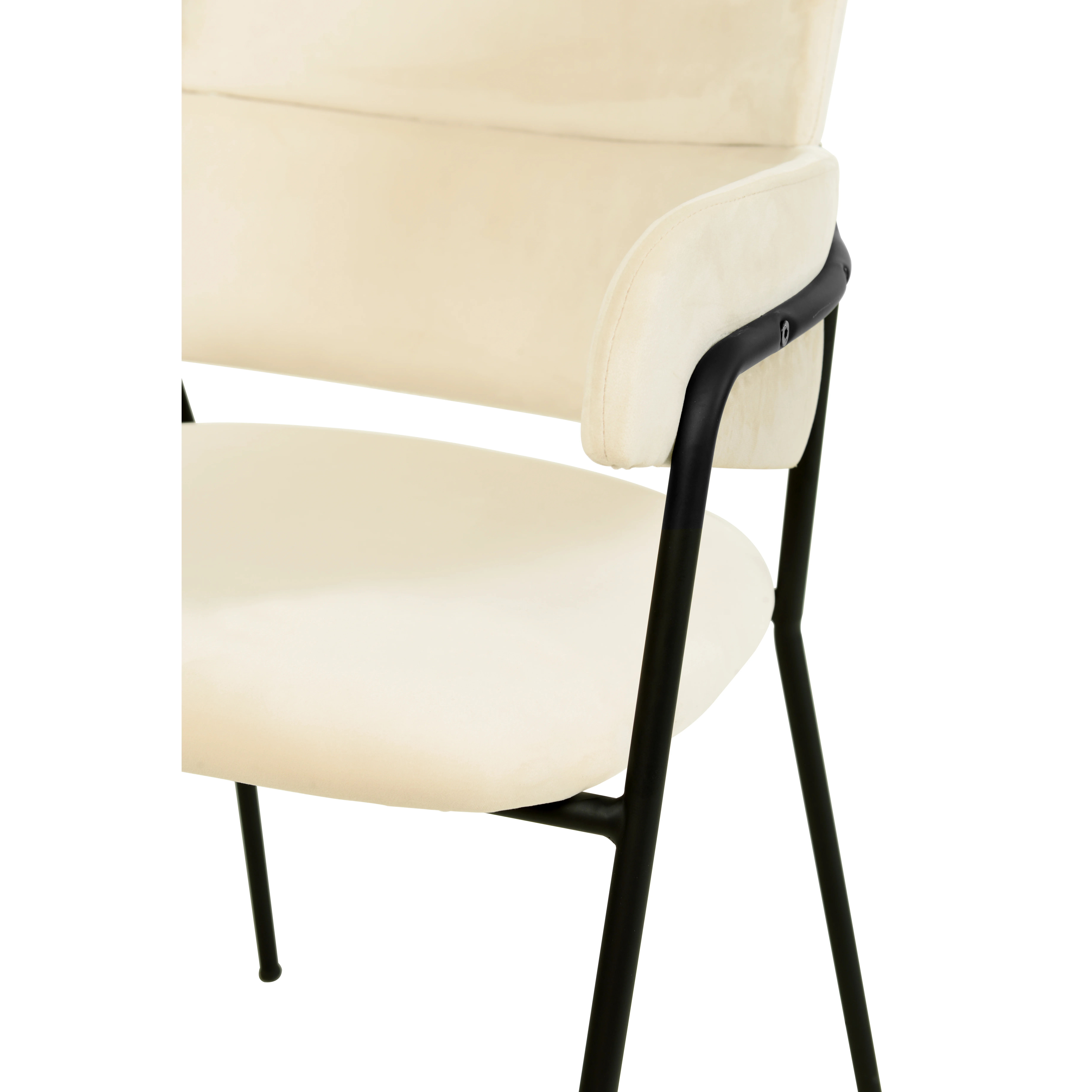 Axis Collection Modern Dining Chair in Beige