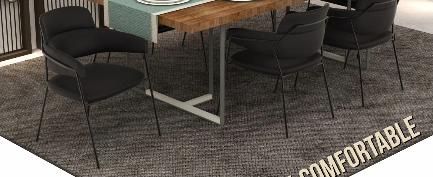 Axis Collection Modern Dining Chair in Black