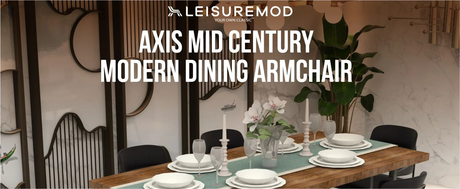 Axis Collection Modern Dining Chair in Black