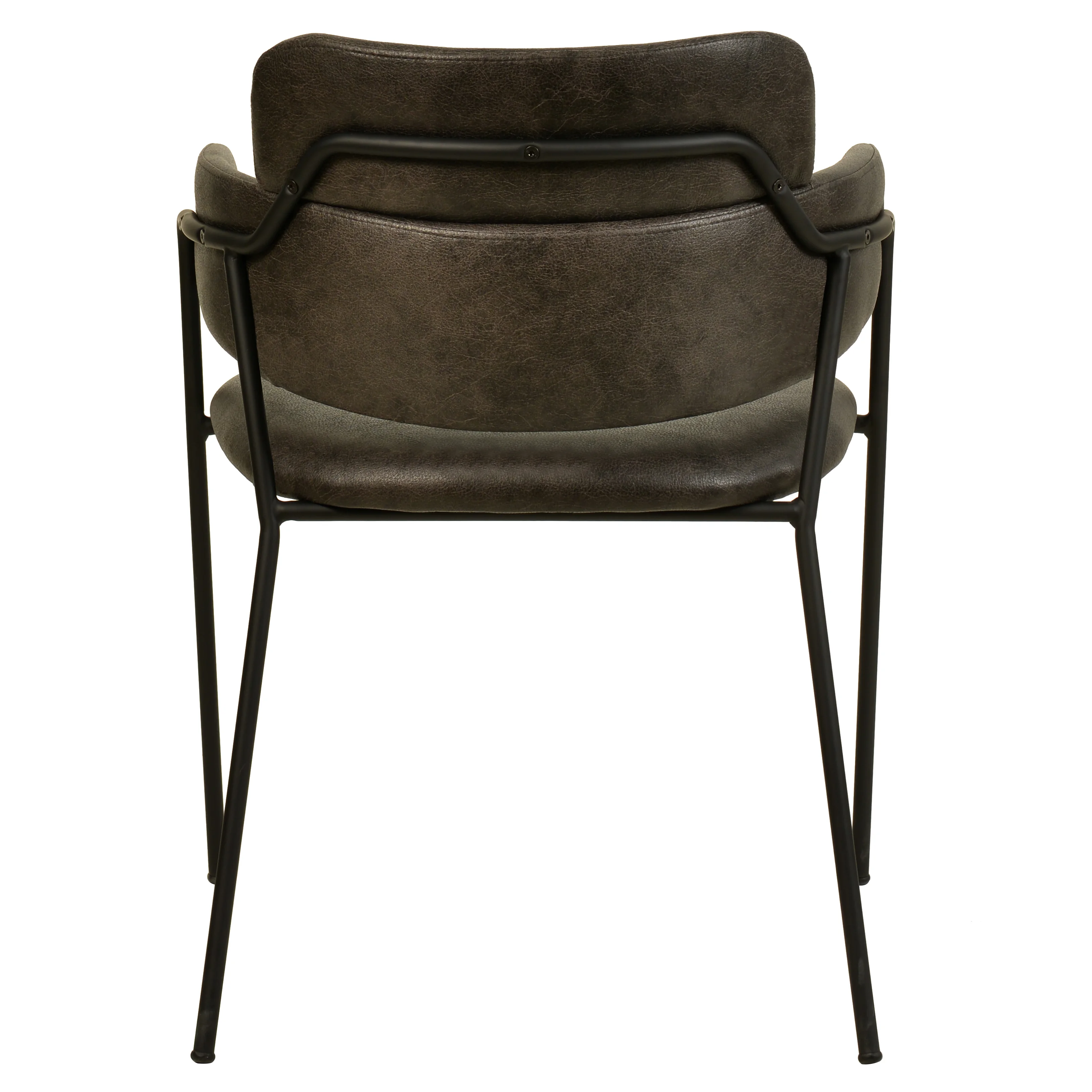 Axis Collection Modern Dining Chair in Charcoal