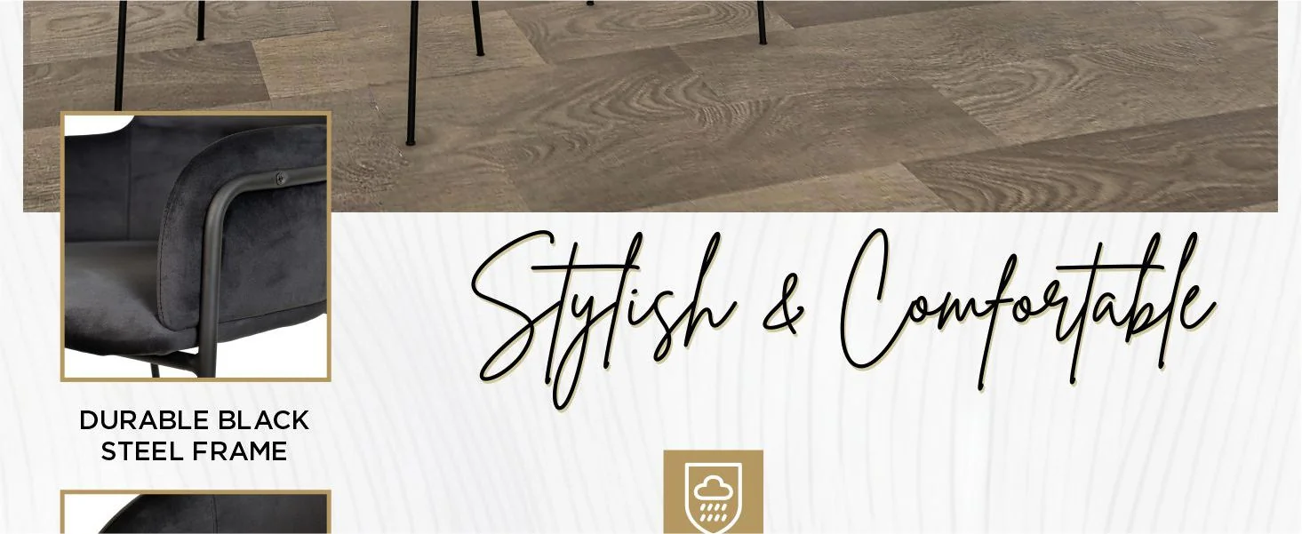 Axis Collection Modern Bar height Chair in Black