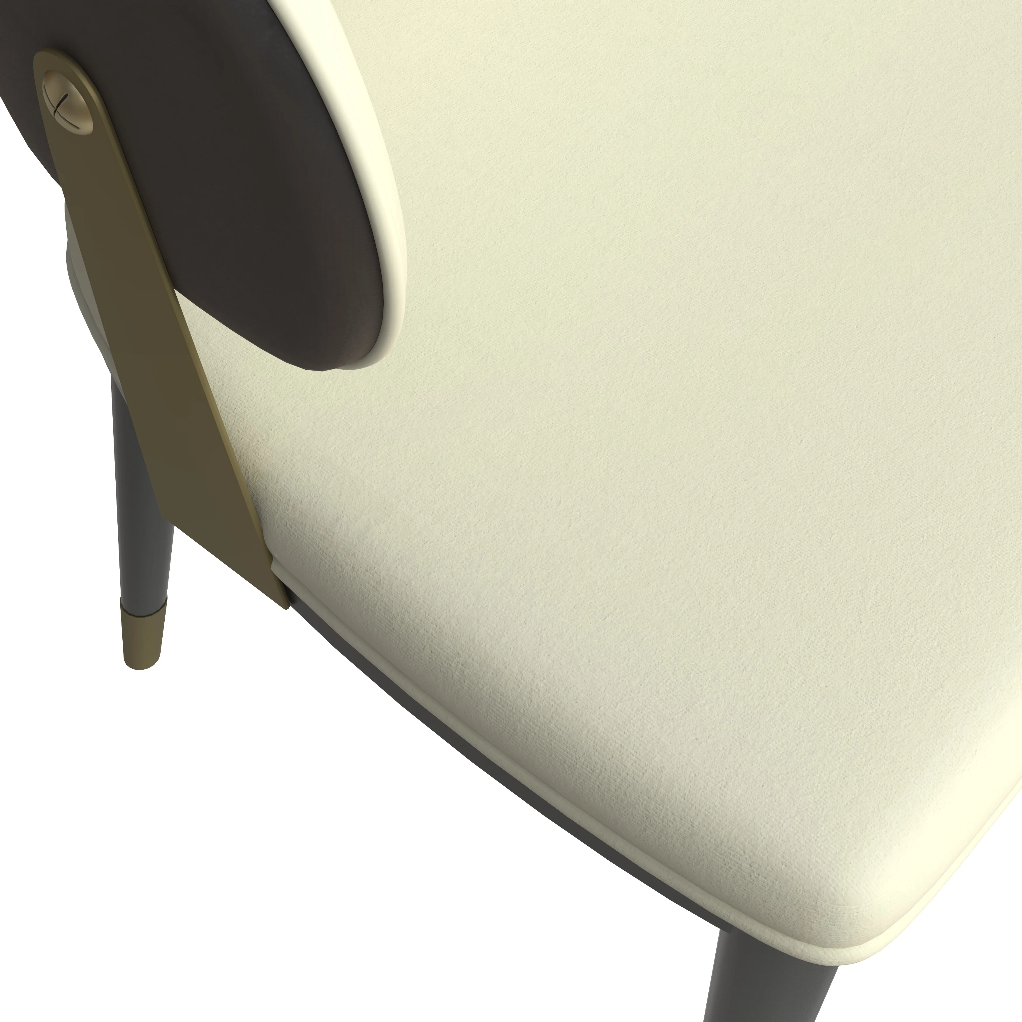 Aria Series Modern Dining Chair in Black Set of 2