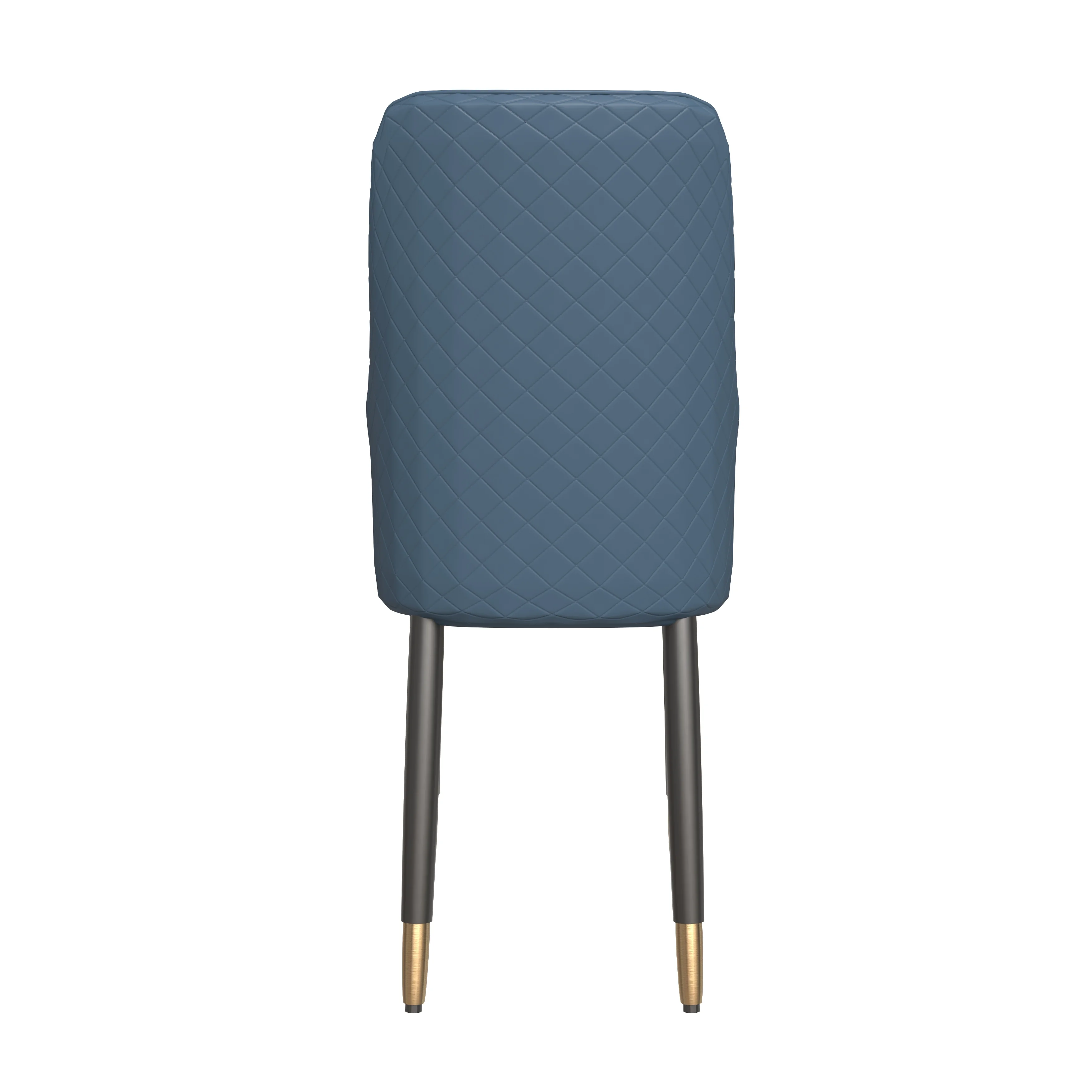 Allure Collection Modern Dining Chair In Yale Blue Fabric