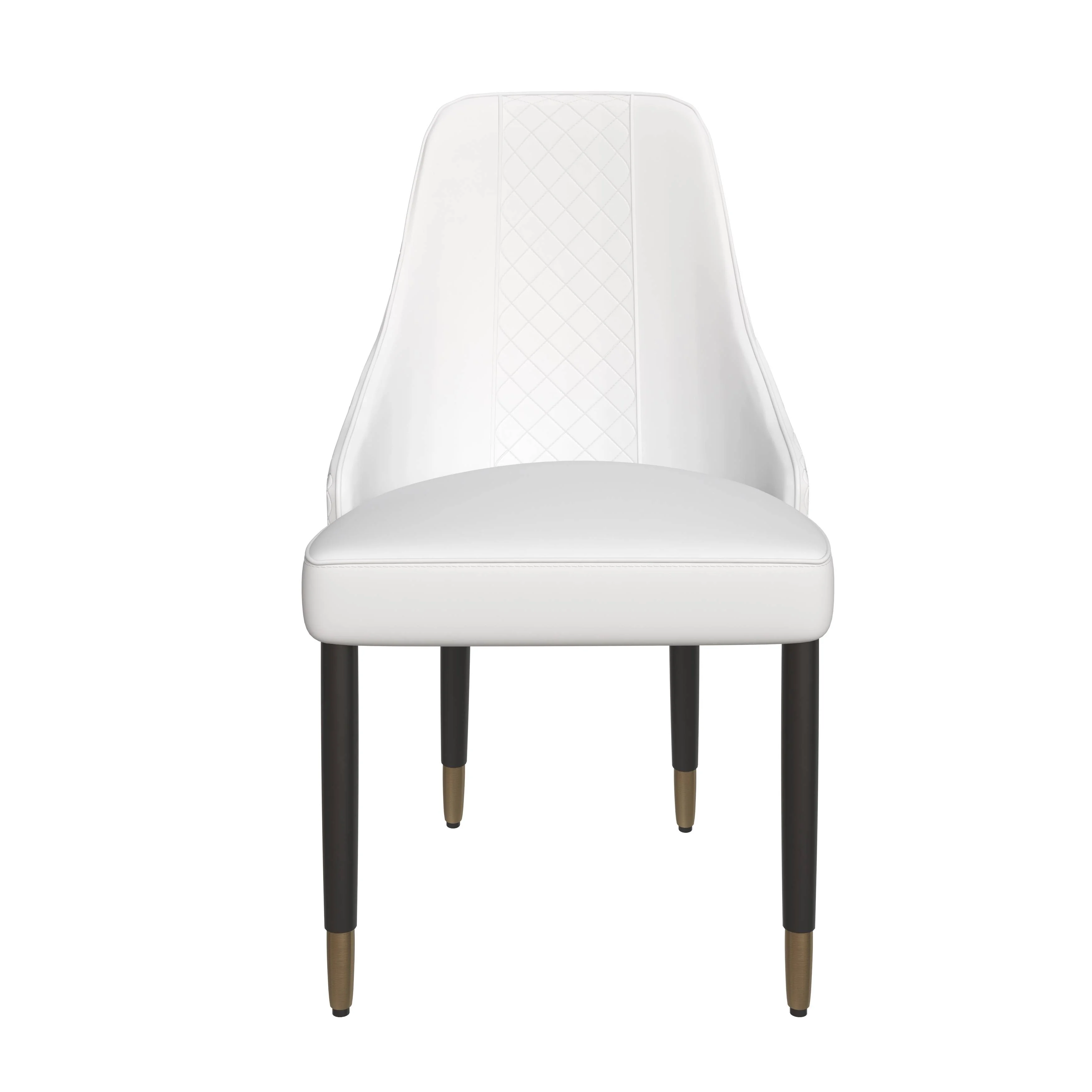 Allure Collection Modern Dining Chair In White - Set of 4
