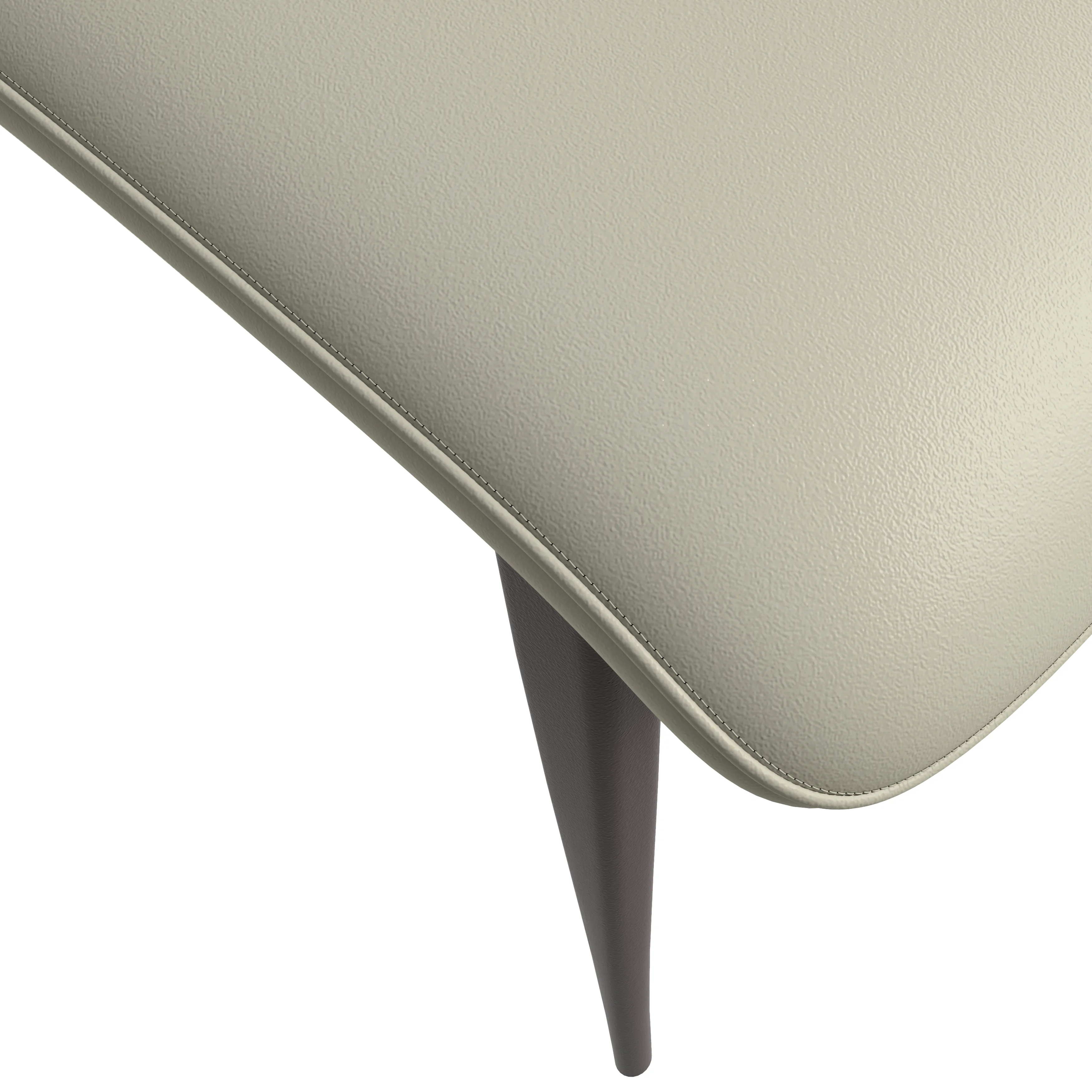 Aspen Collection Modern Dining Chair in Light Grey