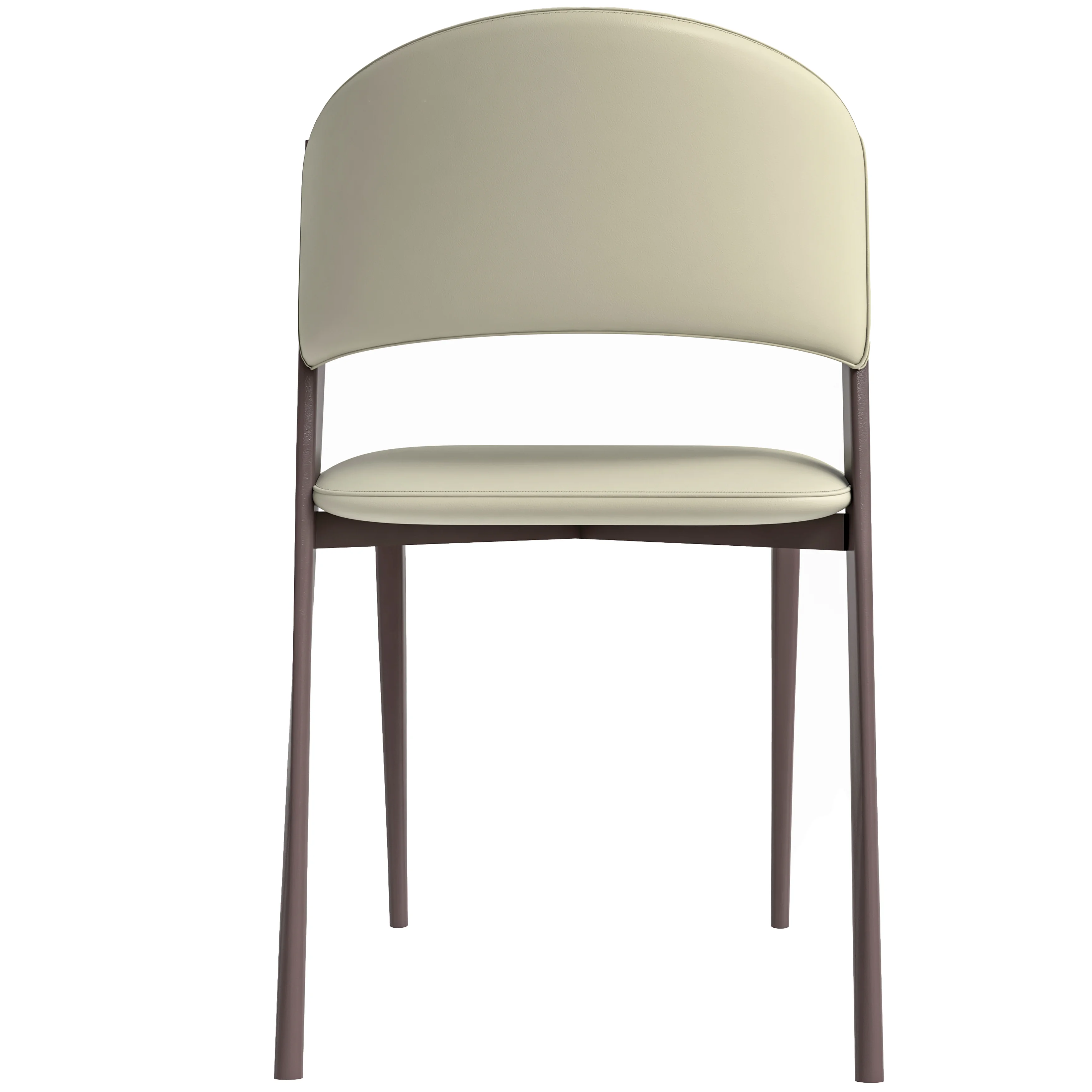 Aspen Collection Modern Dining Chair in Light Grey