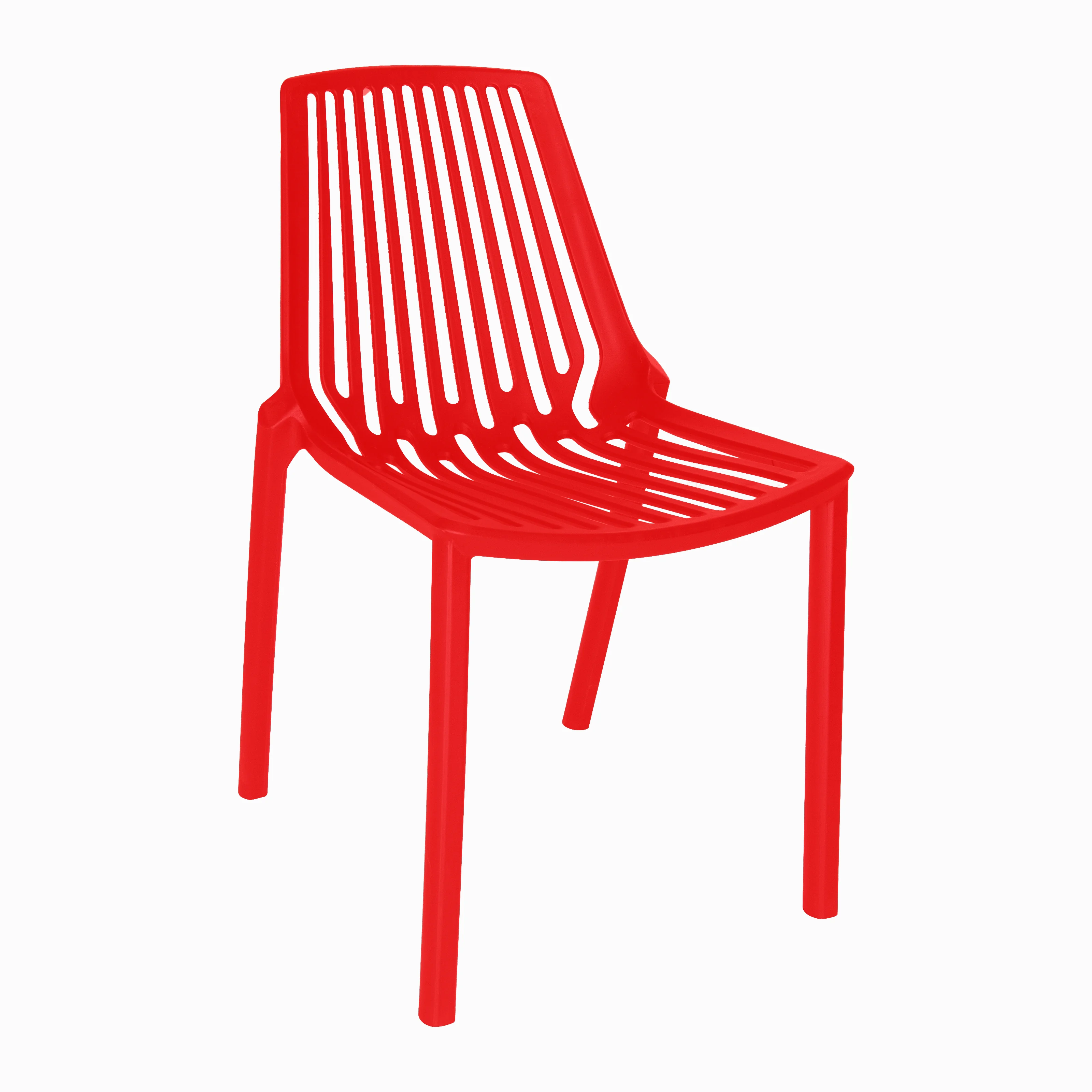 Acken Plastic Stackable Dining Chair