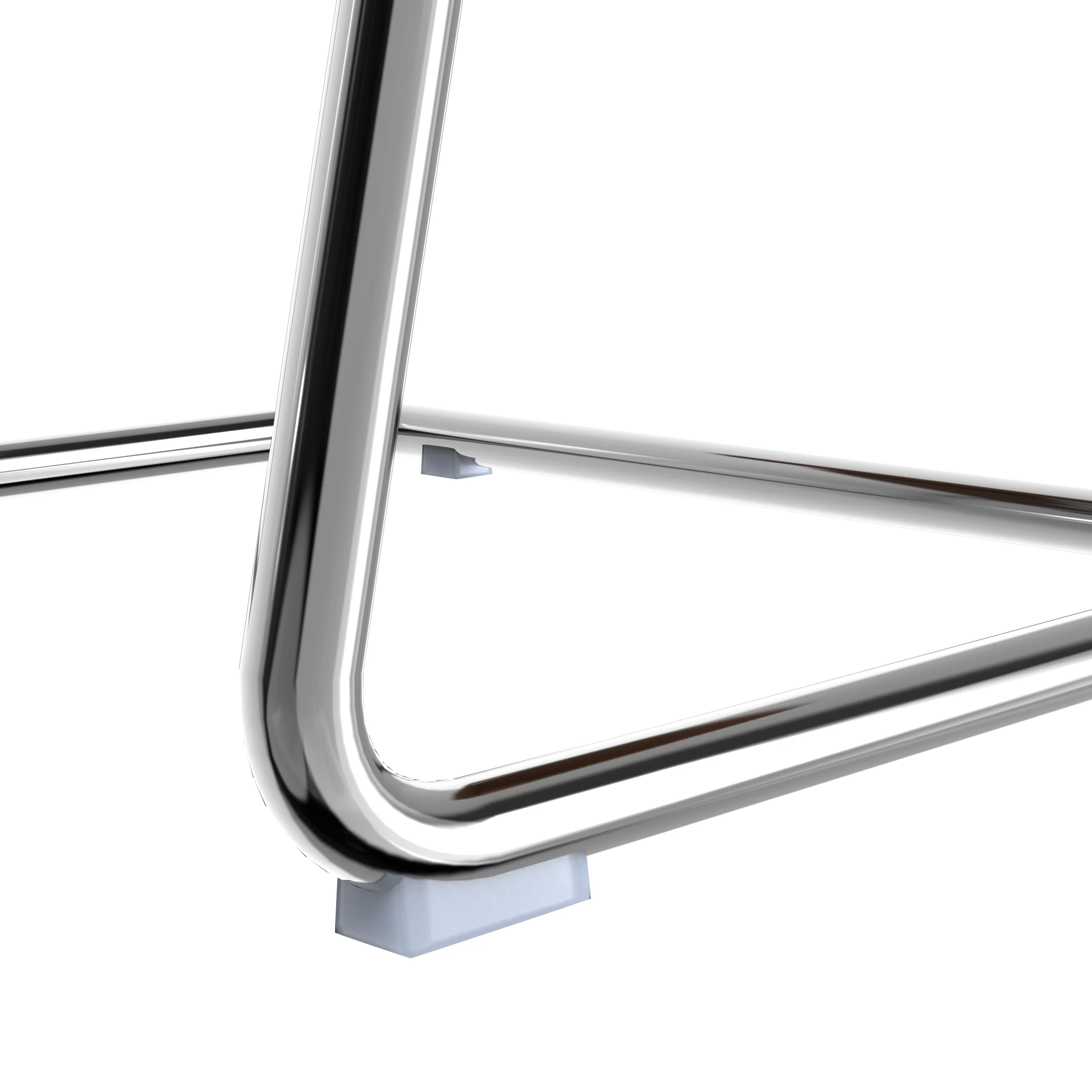 Aleen Series Guest Office Chair In Dark Brown Leather