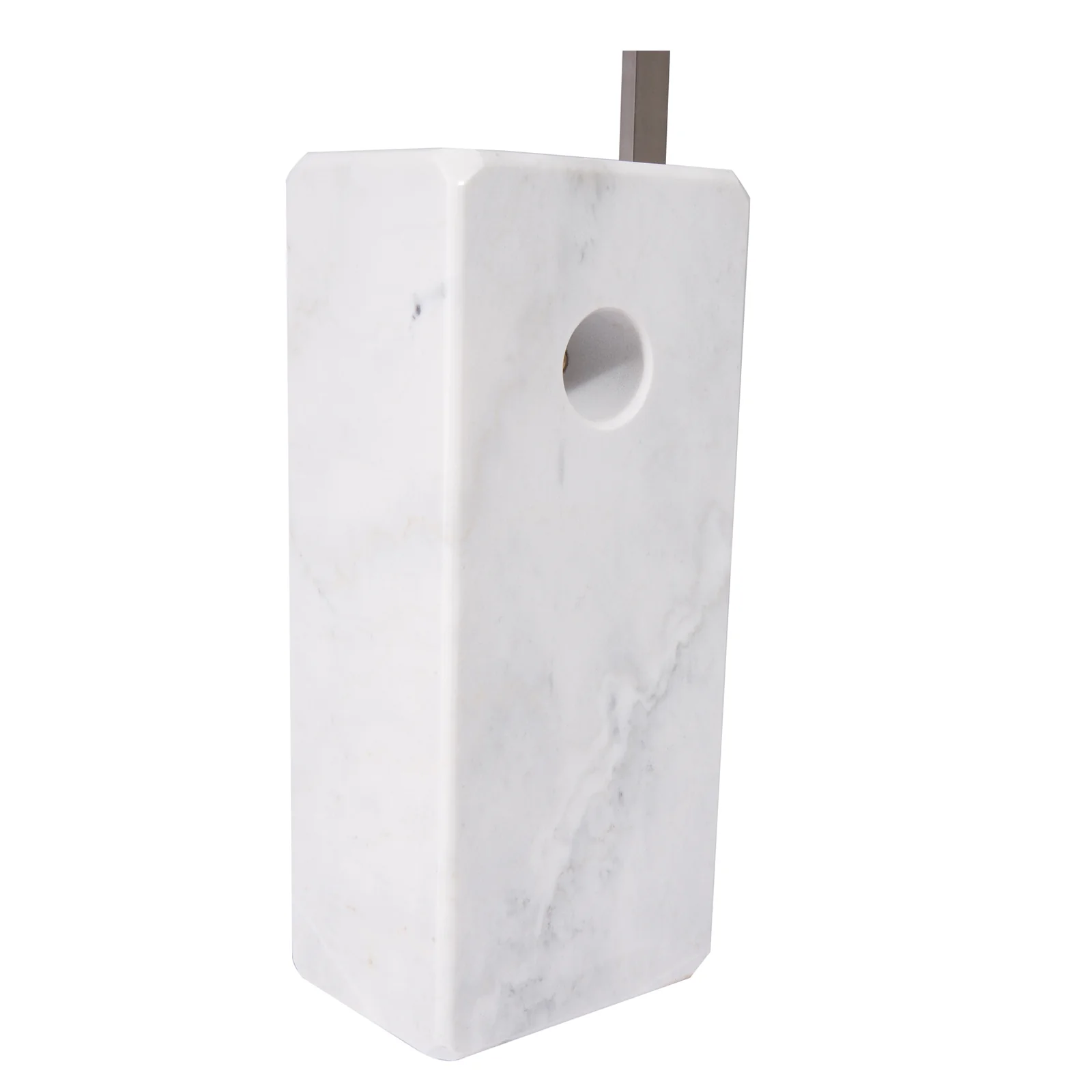 Arco Lamp with Marble Cube Base