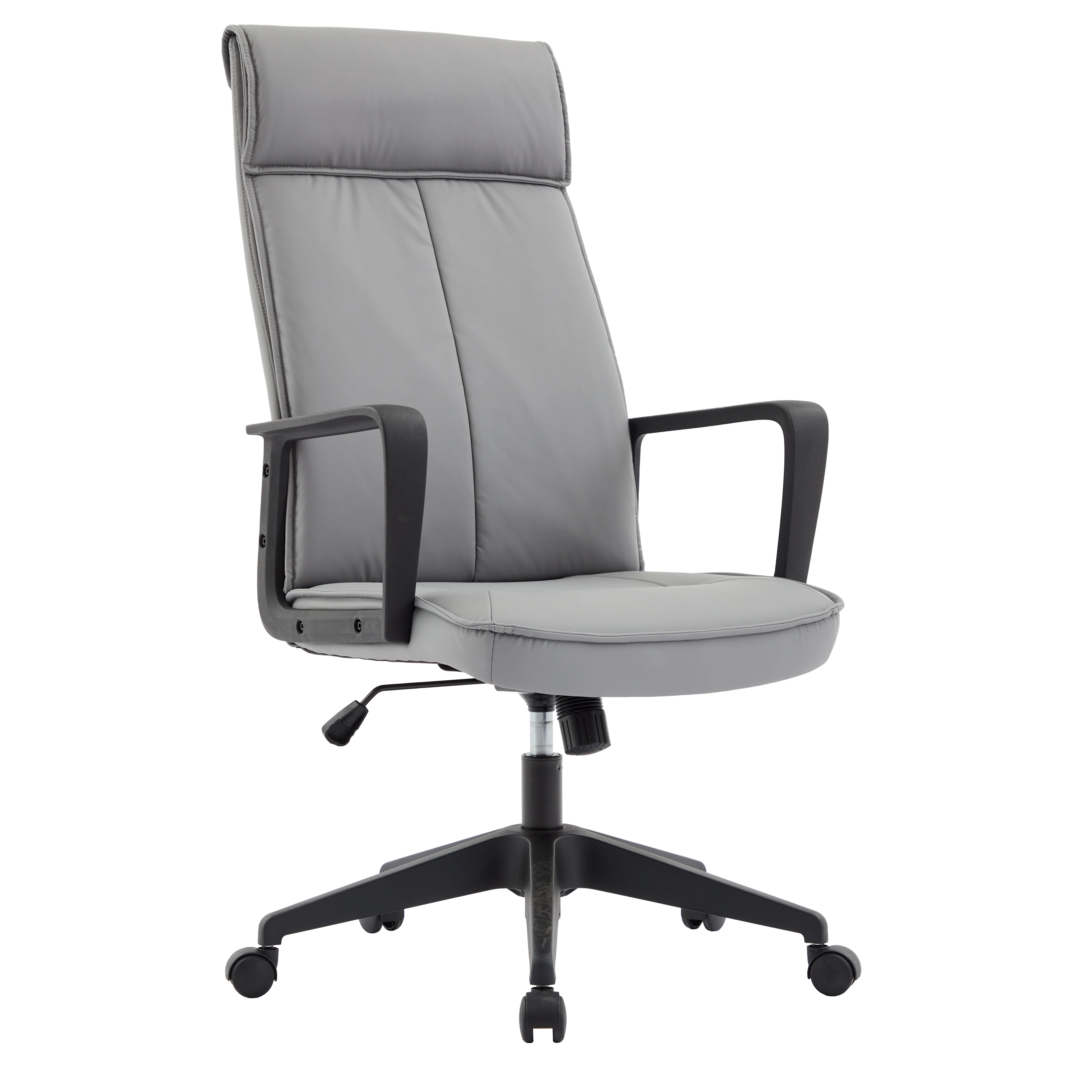 Aiaria Collection Modern Office Chair In Grey