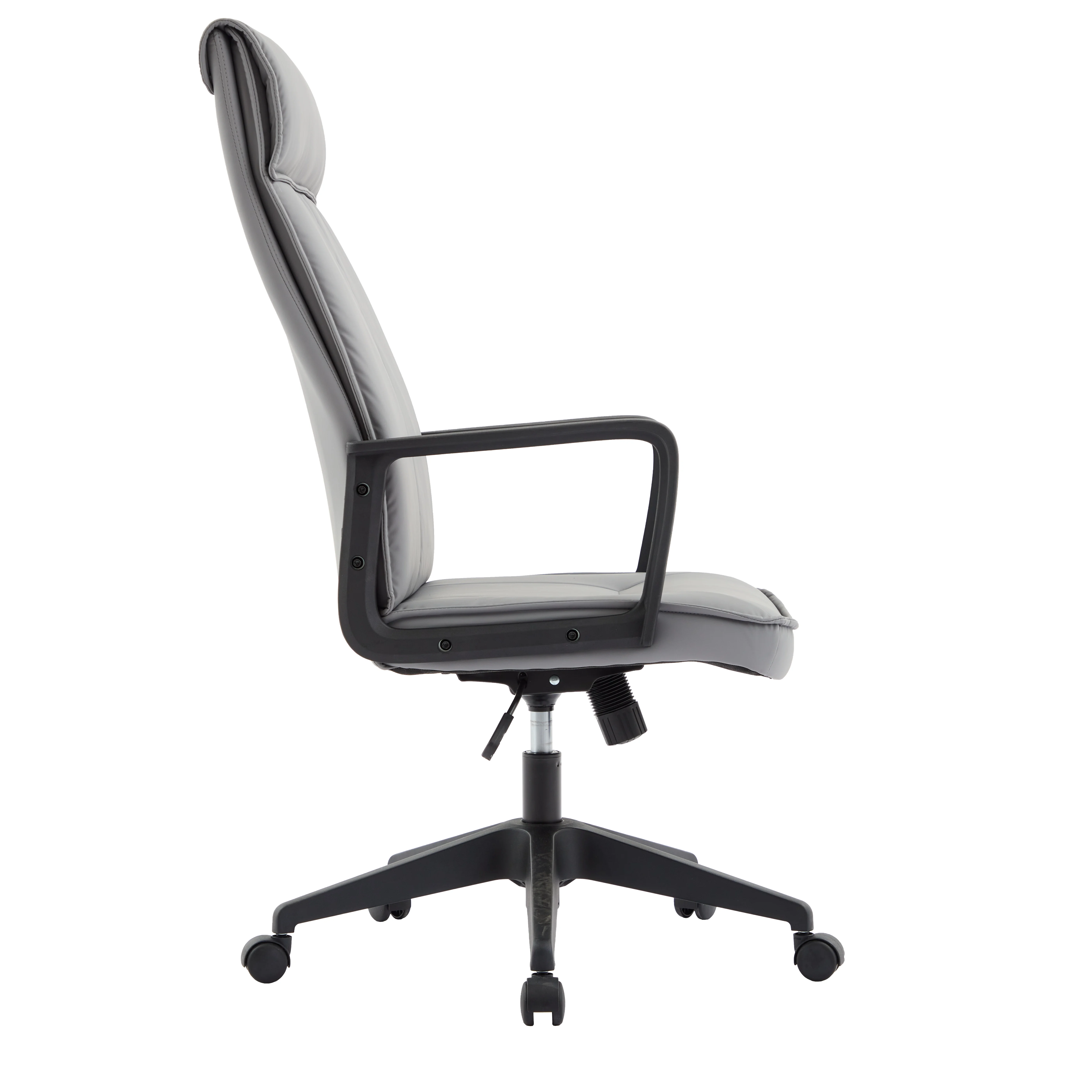 Aiaria Collection Modern Office Chair In Grey