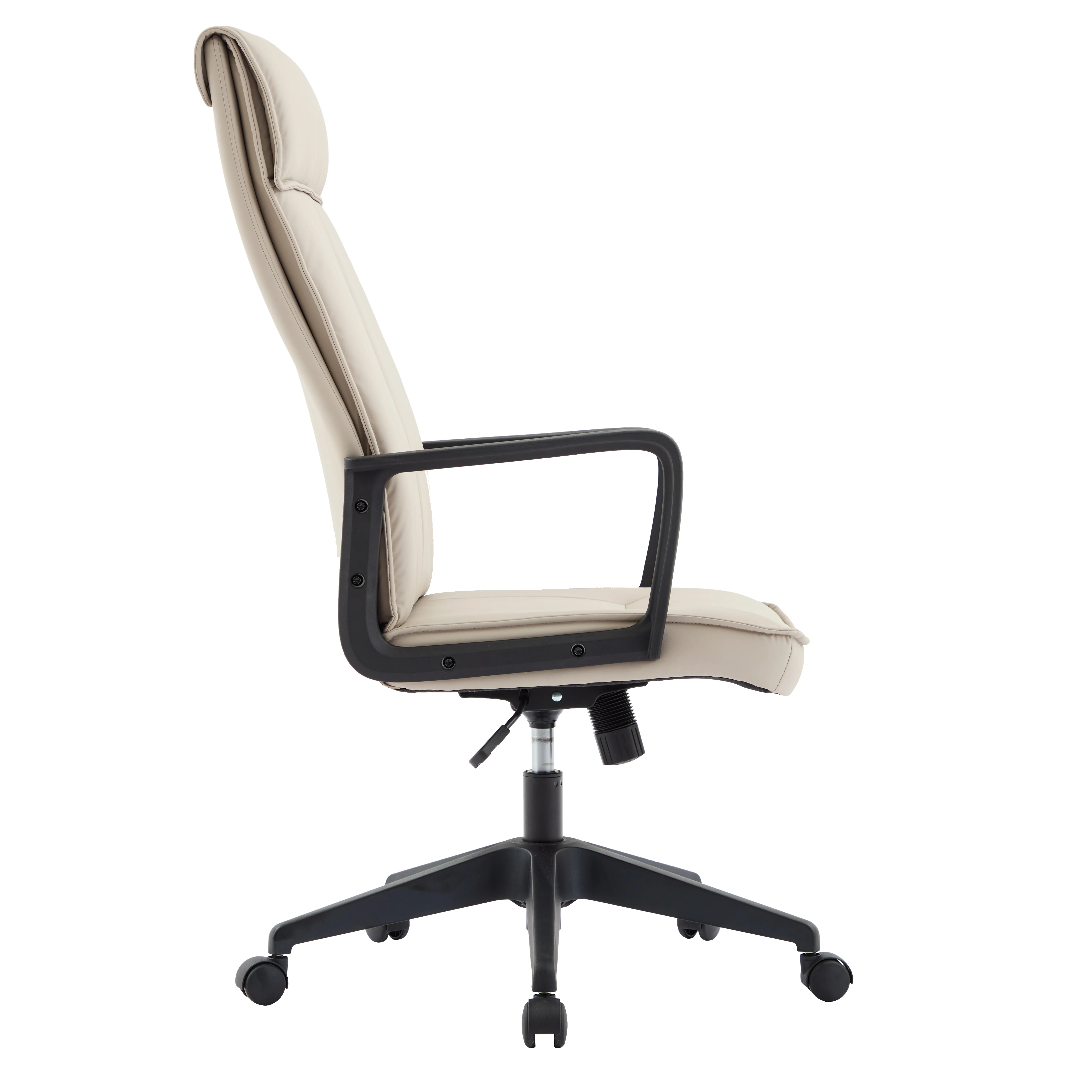 Aiaria Collection Modern Office Chair In Tan
