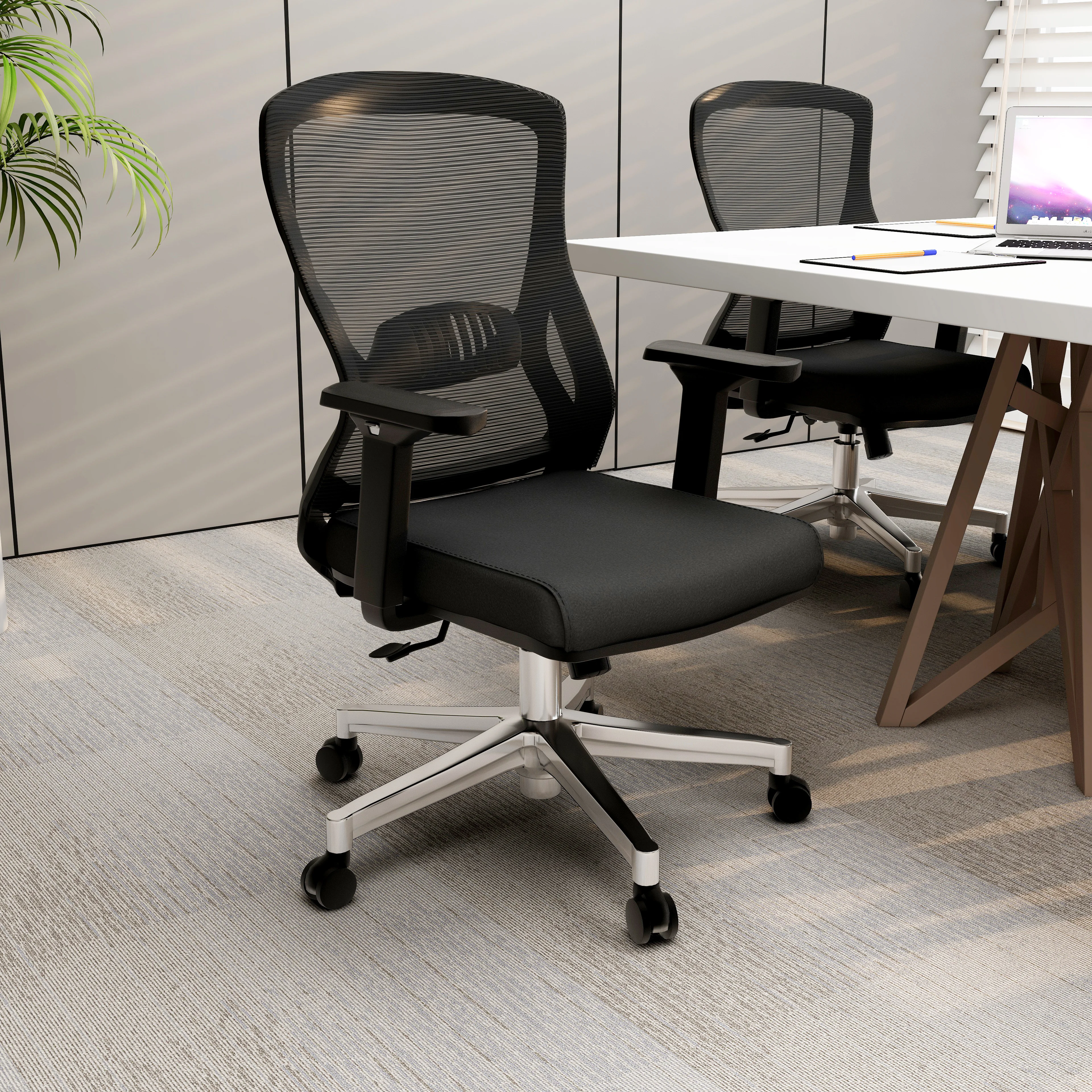 Office Adorit Series Office Task Chair In Black