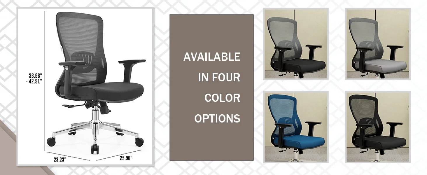 Office Adorit Series Office Task Chair In Black