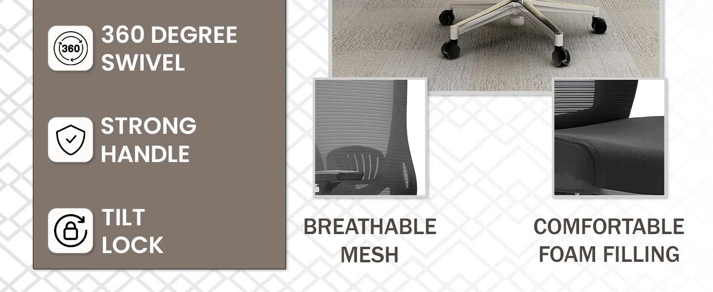 Office Adorit Series Office Task Chair In Black