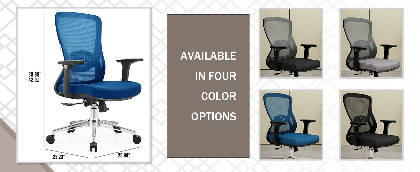 Office Adorit Series Office Task Chair In Blue