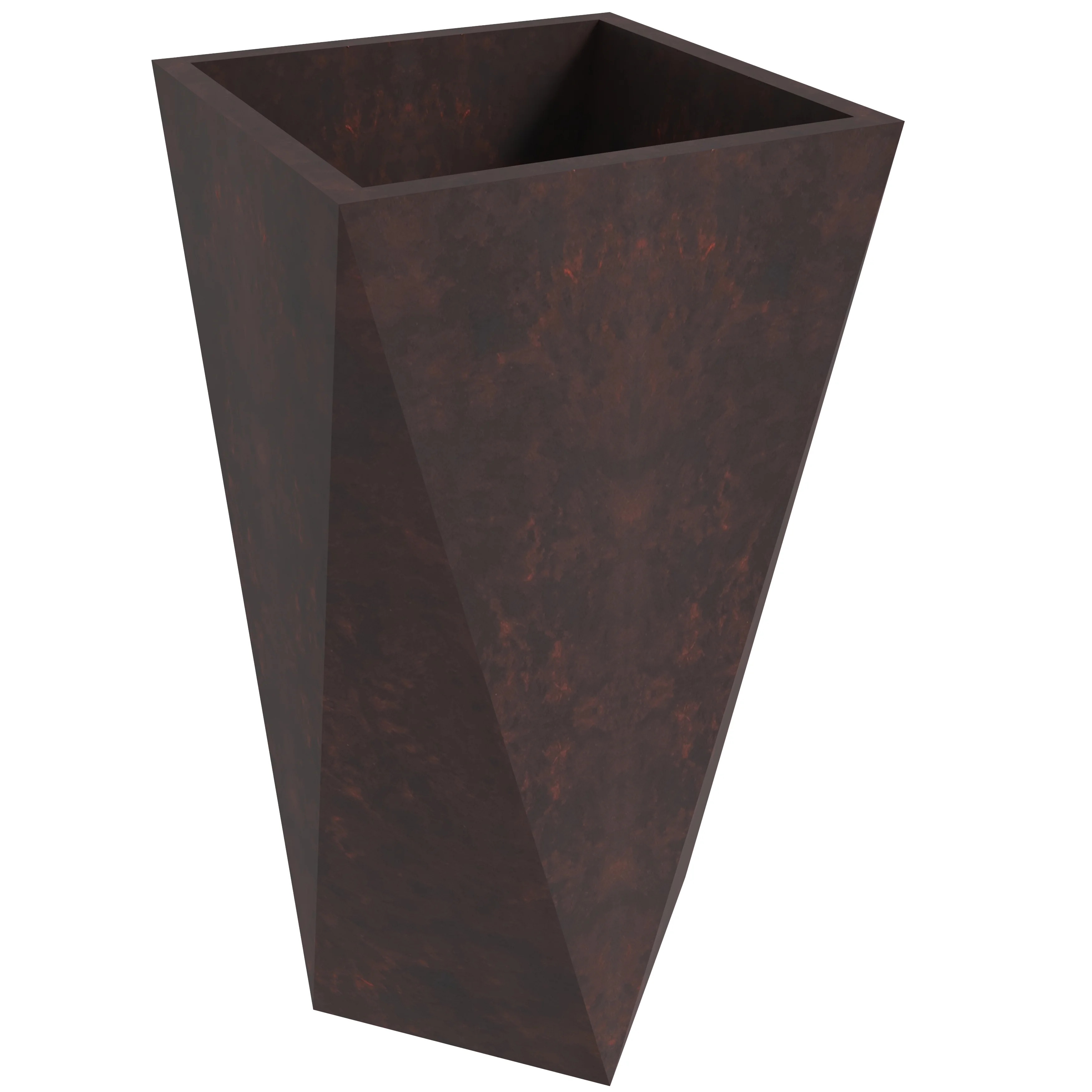 Aloe Series Planter set in Brown