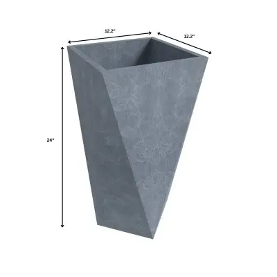 Aloe Series Planter set in Grey