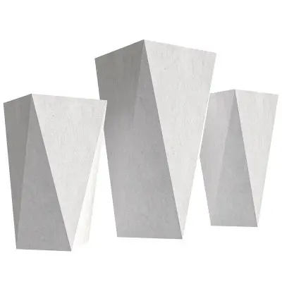 Aloe Series Planter set in White