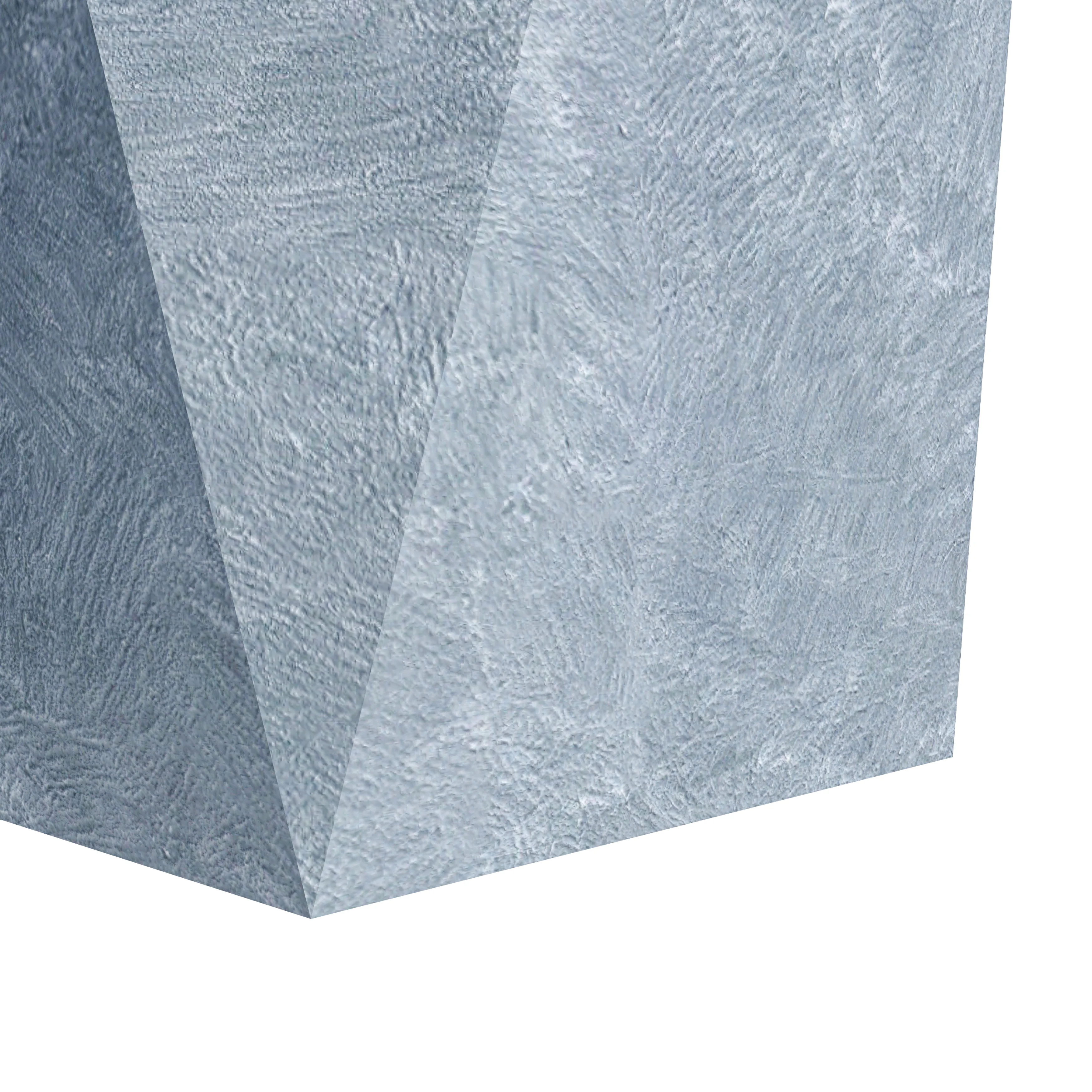 Aloe Series PolyStone Planter in Grey, 17 x 17, 34.6 High