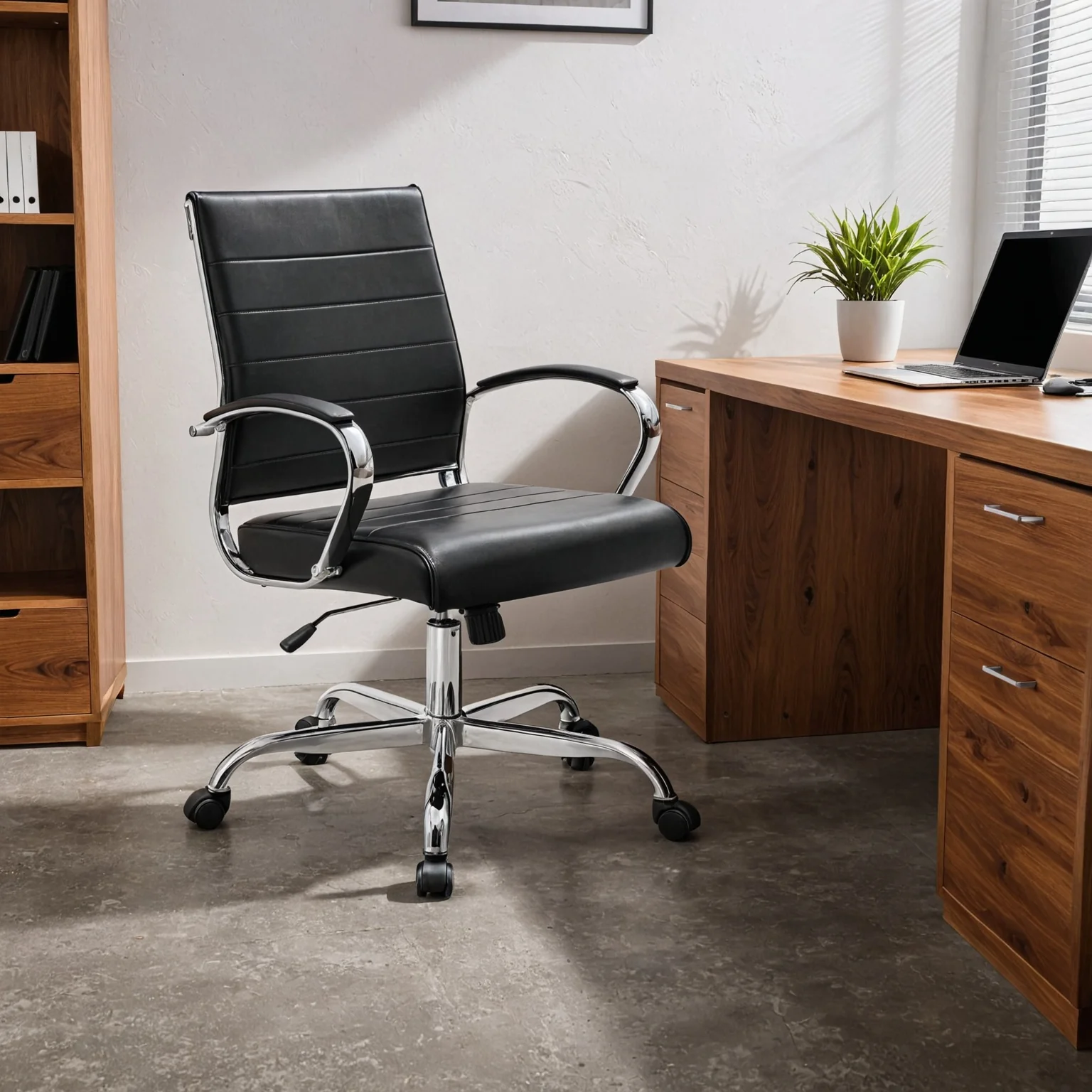 Benmar Leather Office Chair