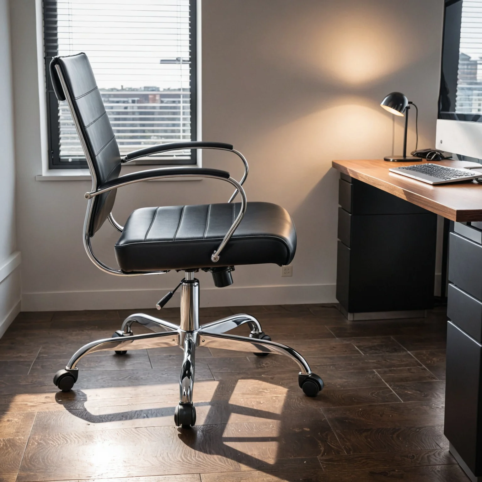 Benmar Leather Office Chair
