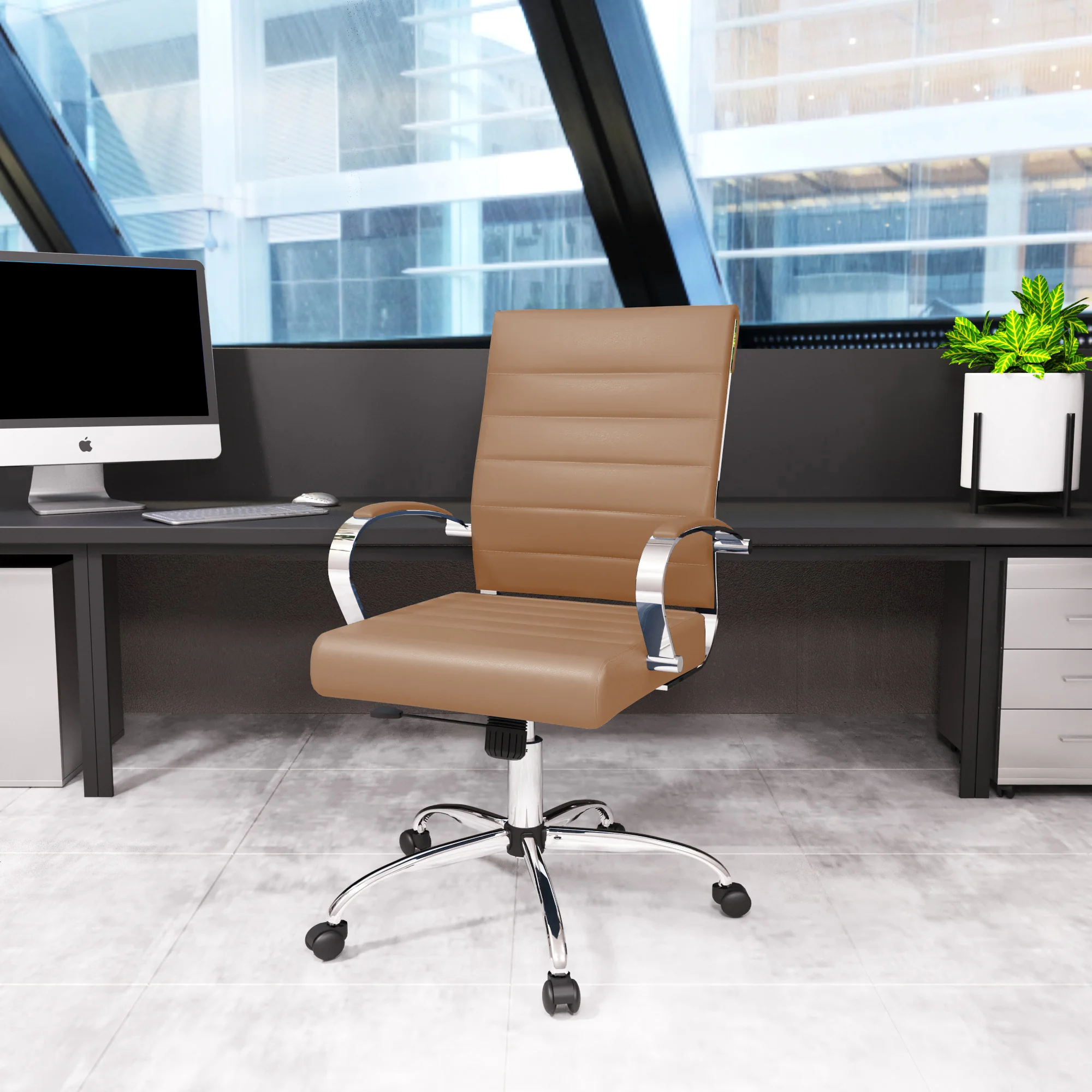 Benmar Leather Office Chair