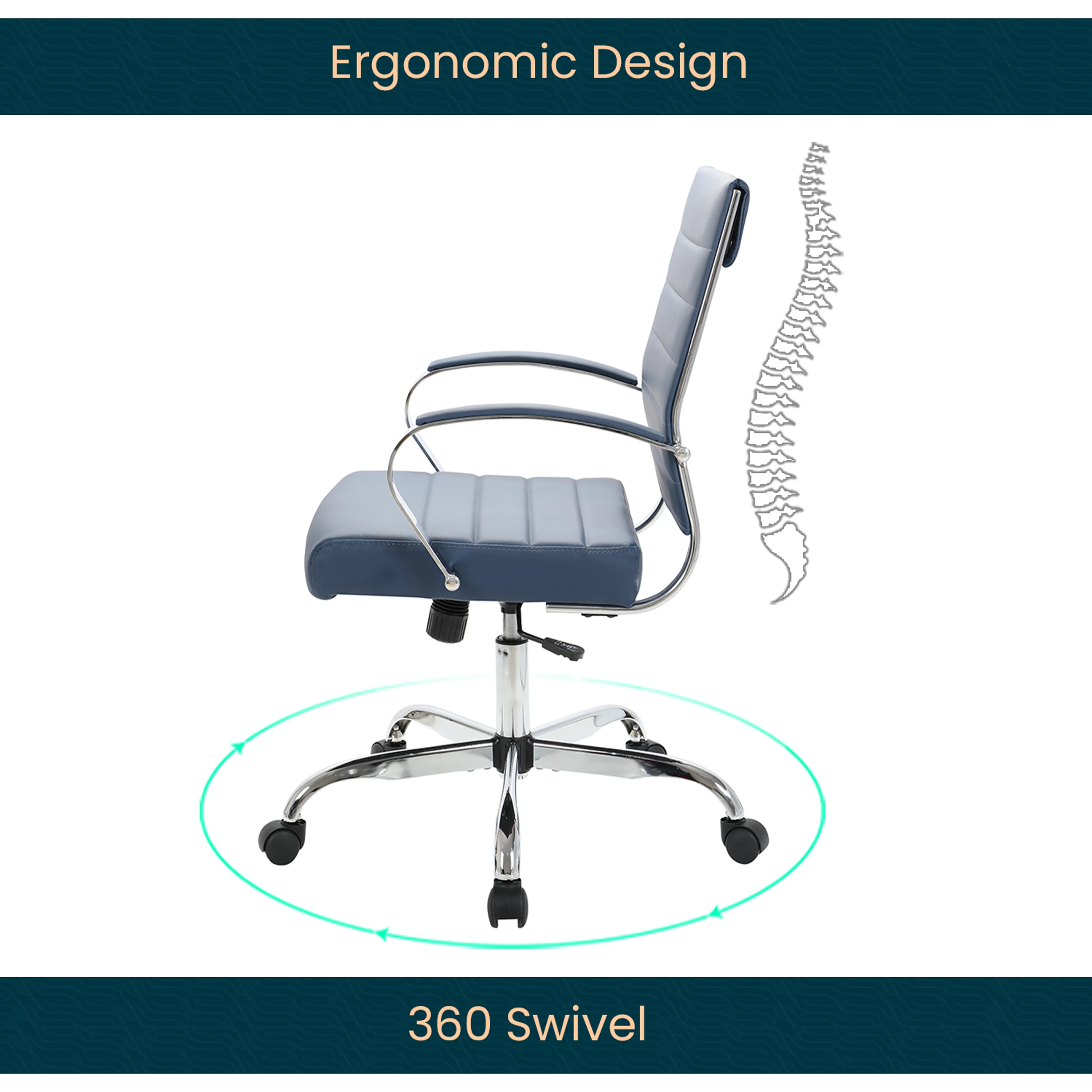 Benmar Leather Office Chair