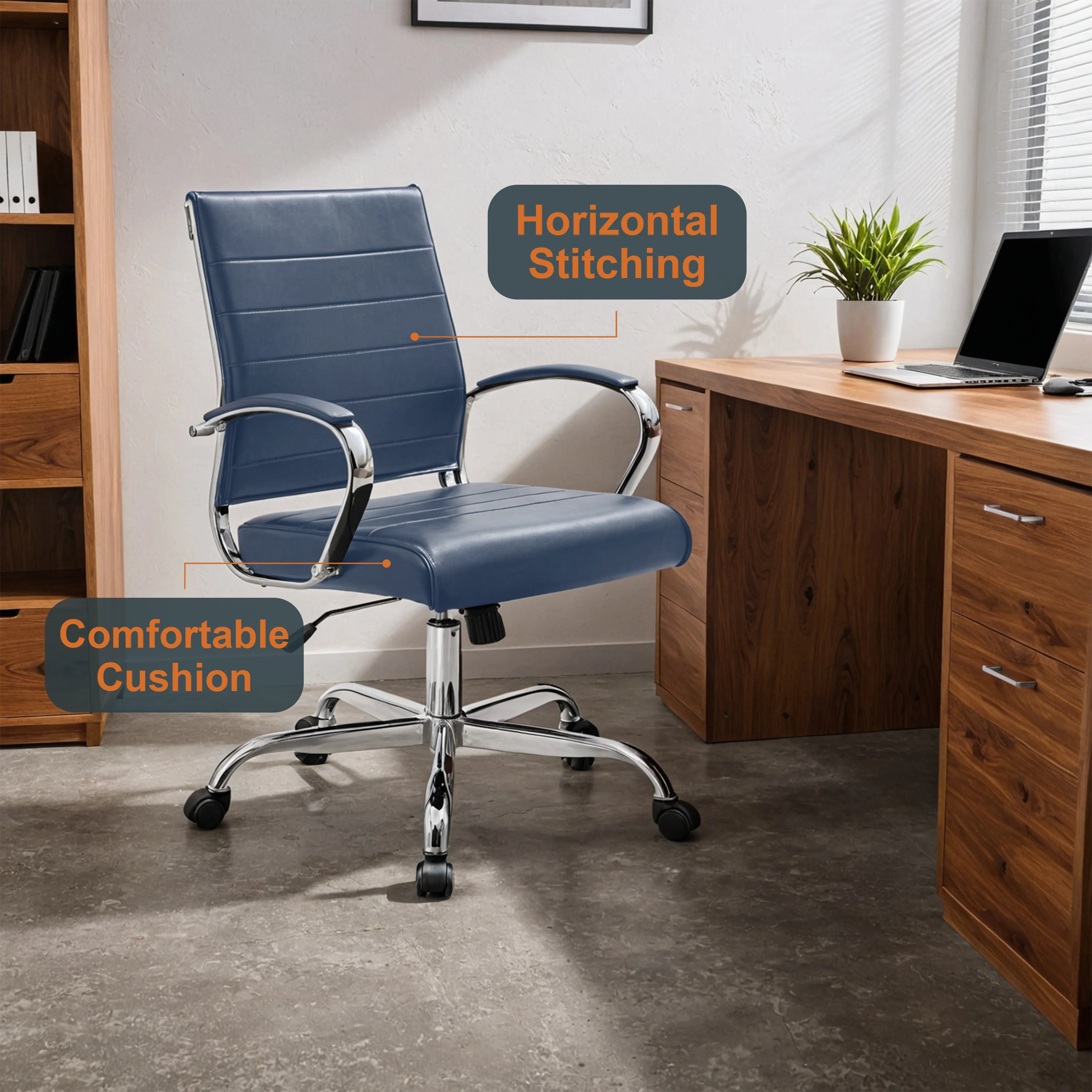 Benmar Leather Office Chair