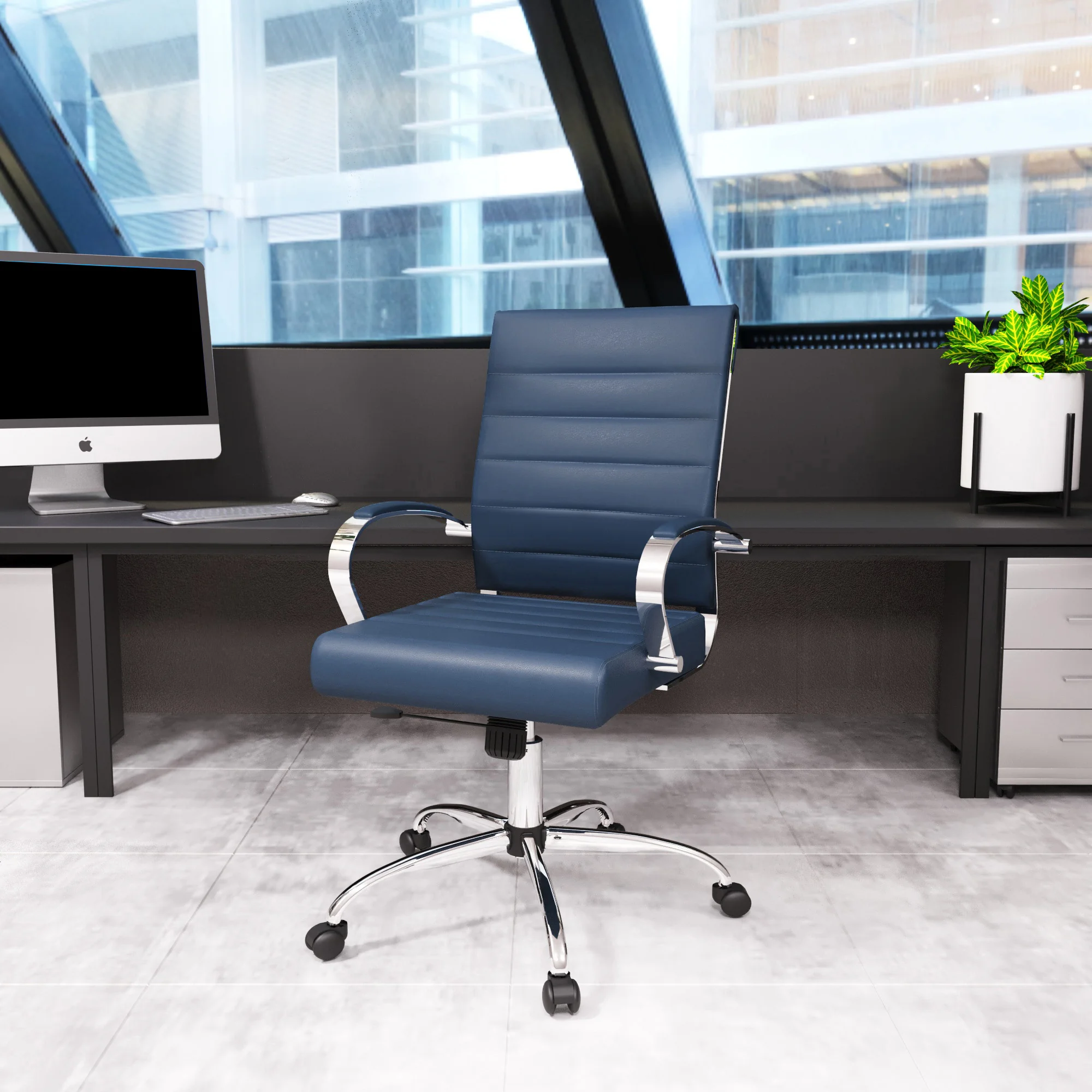 Benmar Leather Office Chair