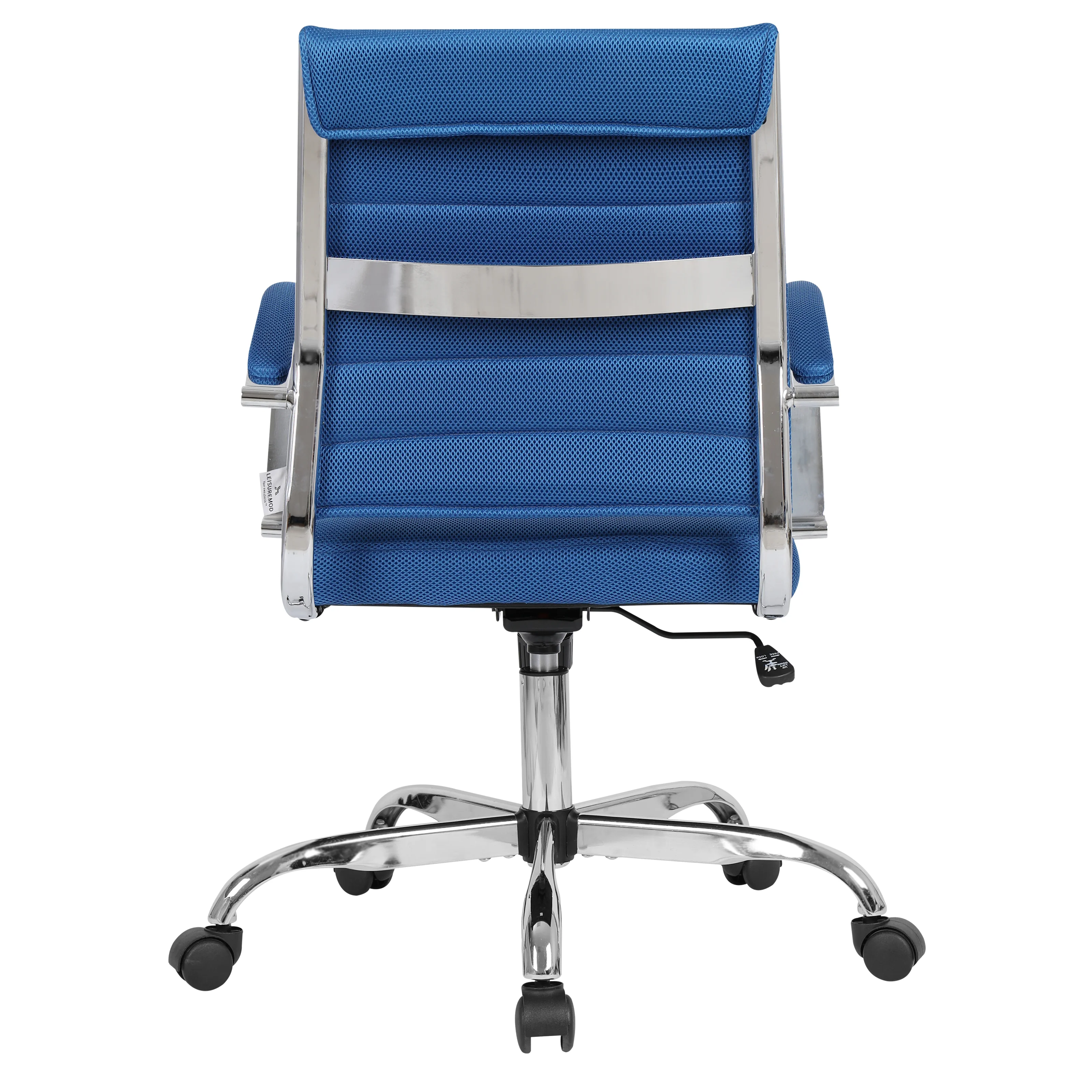 Benmar Home Mesh Office Chair in Navy Blue