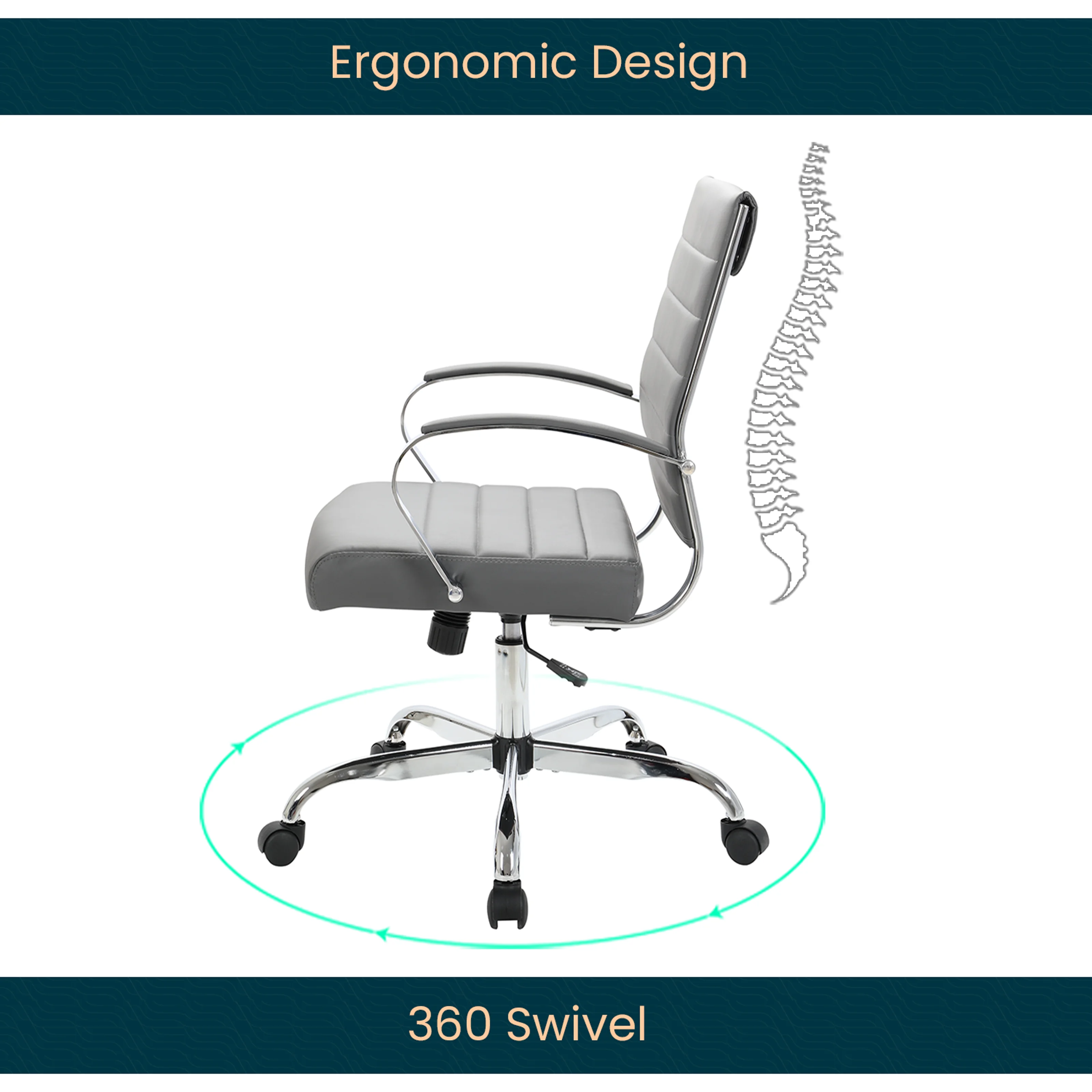 Benmar Leather Office Chair