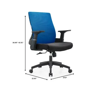 Office Brio Series Office Task Chair In Blue