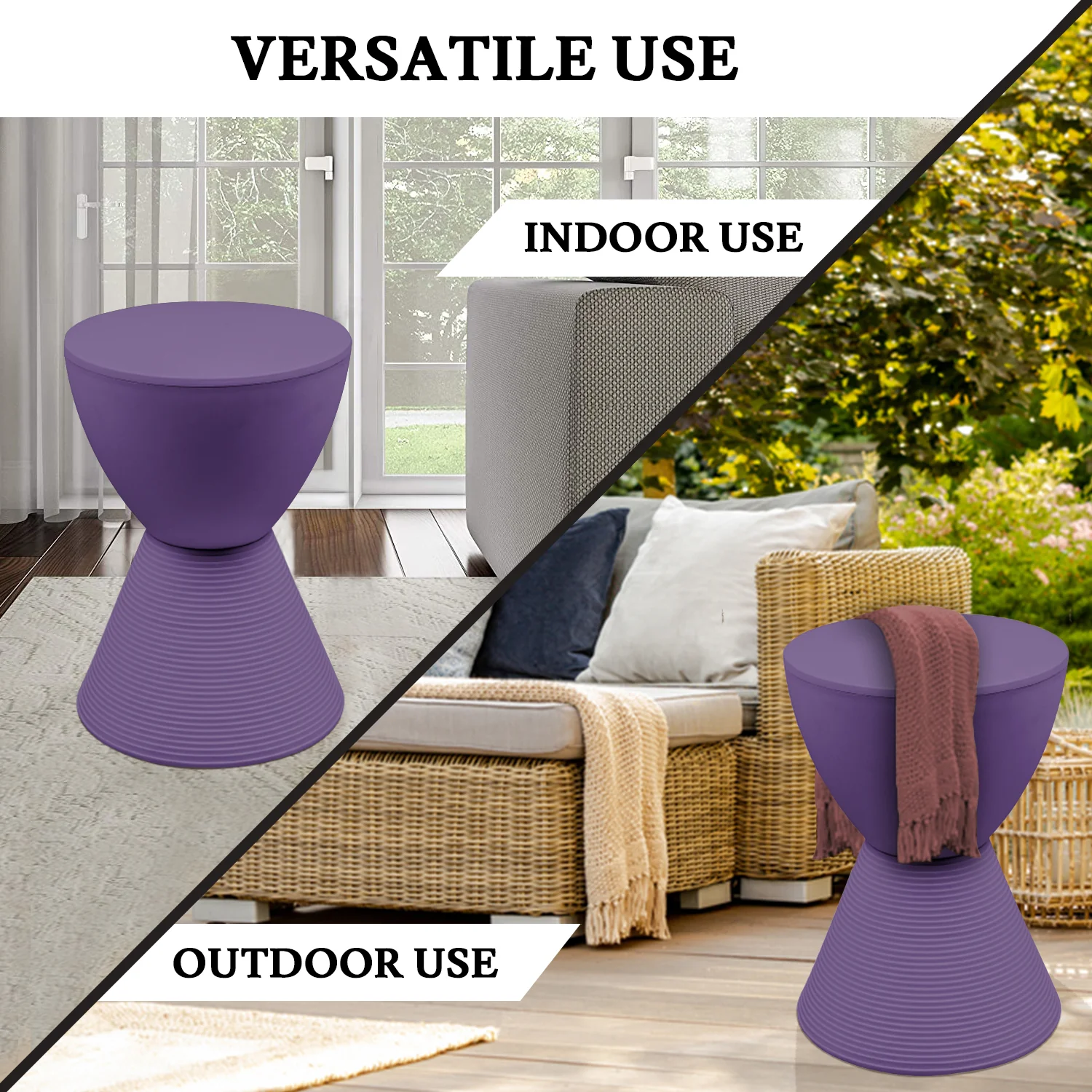 Modern Round  Boyd Side Table