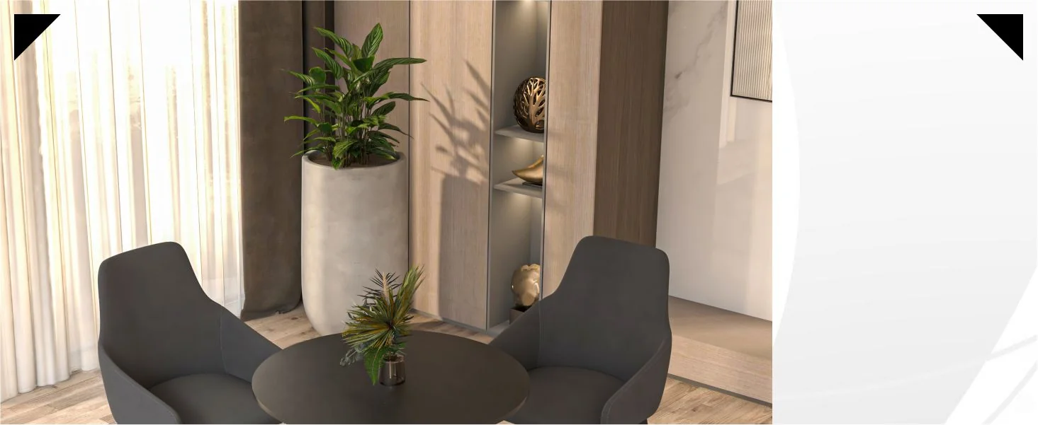 Leisyremod Bristol 24" Round Dining Table Black base with Black top