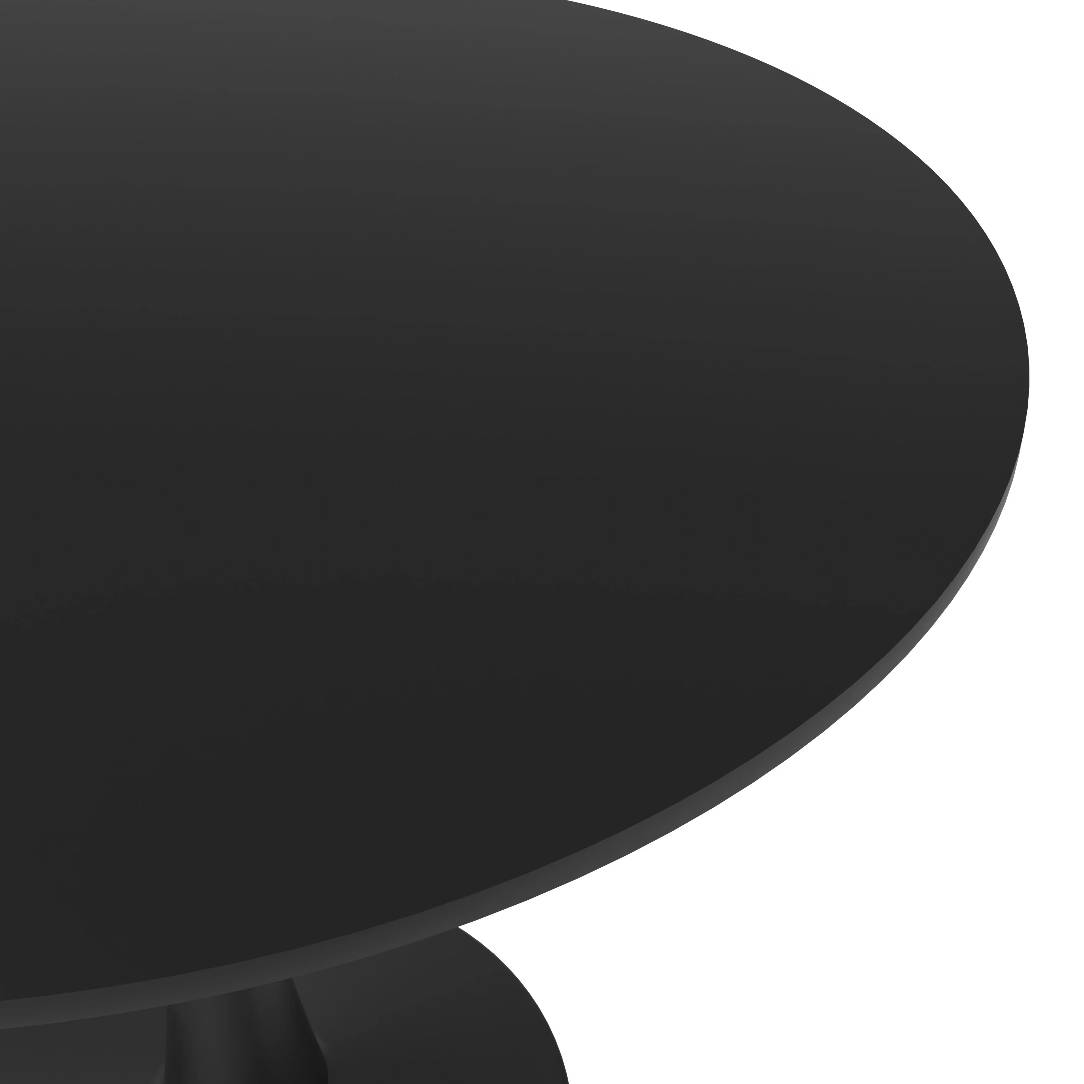 Bristol 4-Piece Dining Set with 35" Round Dining Table and 3 PU Leather Dining Chairs in Grey