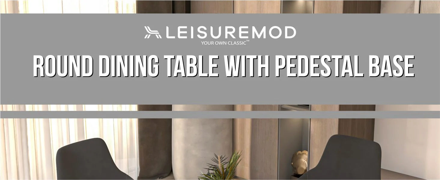 Bristol 31" round dining table White base with White Sintered stone Top