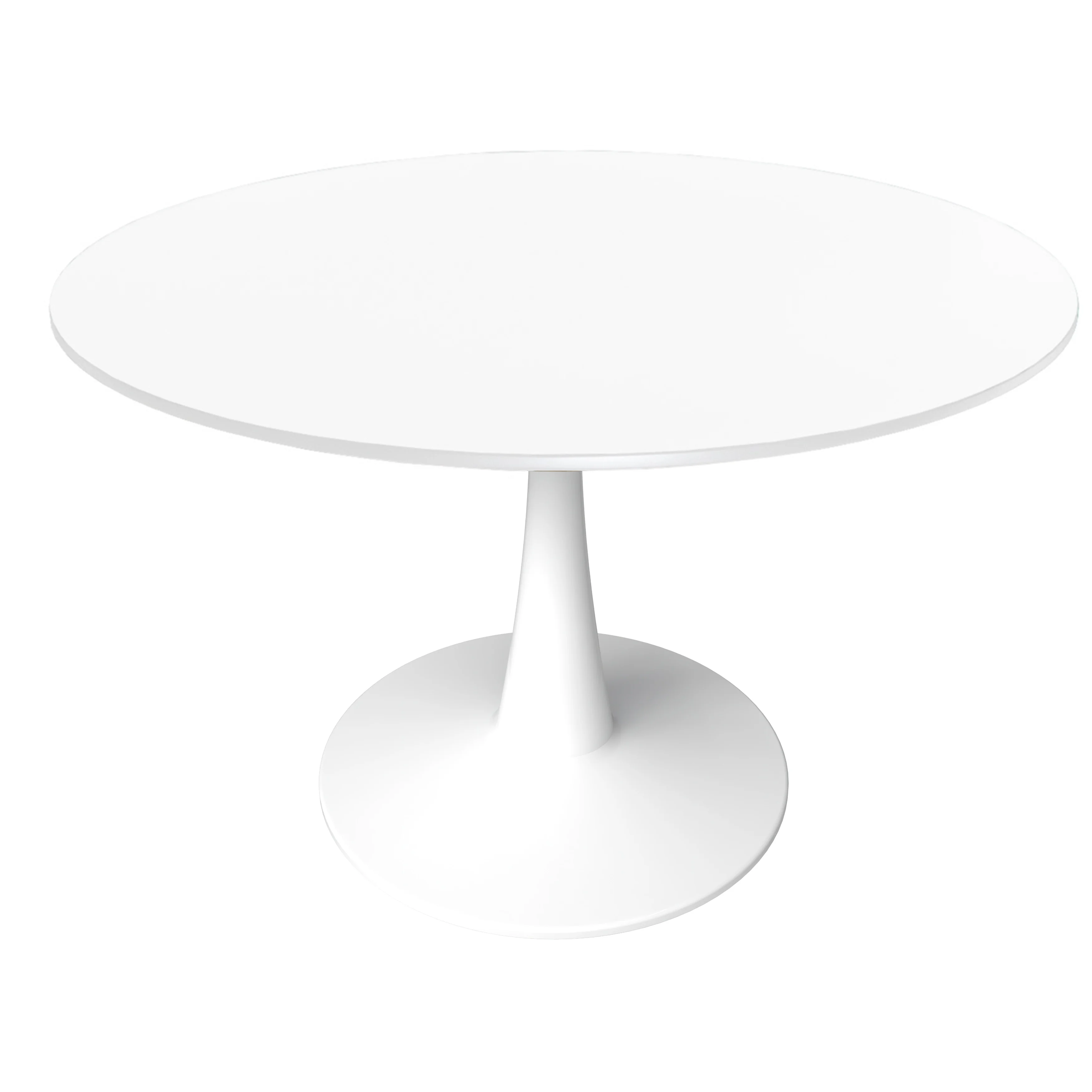 Bristol, 40" Round dining table in White