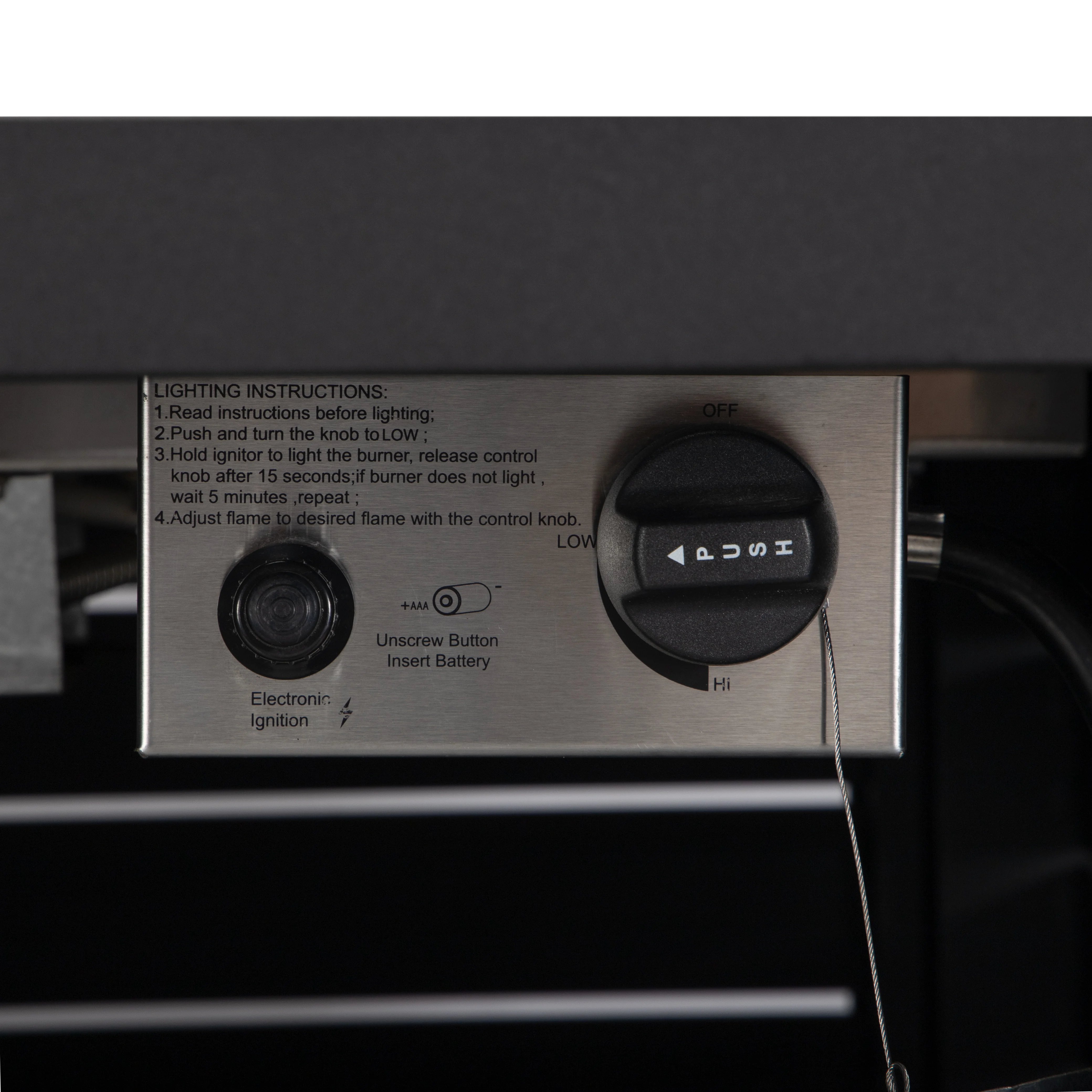 Chelsea Collection Aluminum Outdoor Dining Set, 1 Bar Height Fire Pit Table and 6 Bar Chair in black with Cherry Cushions