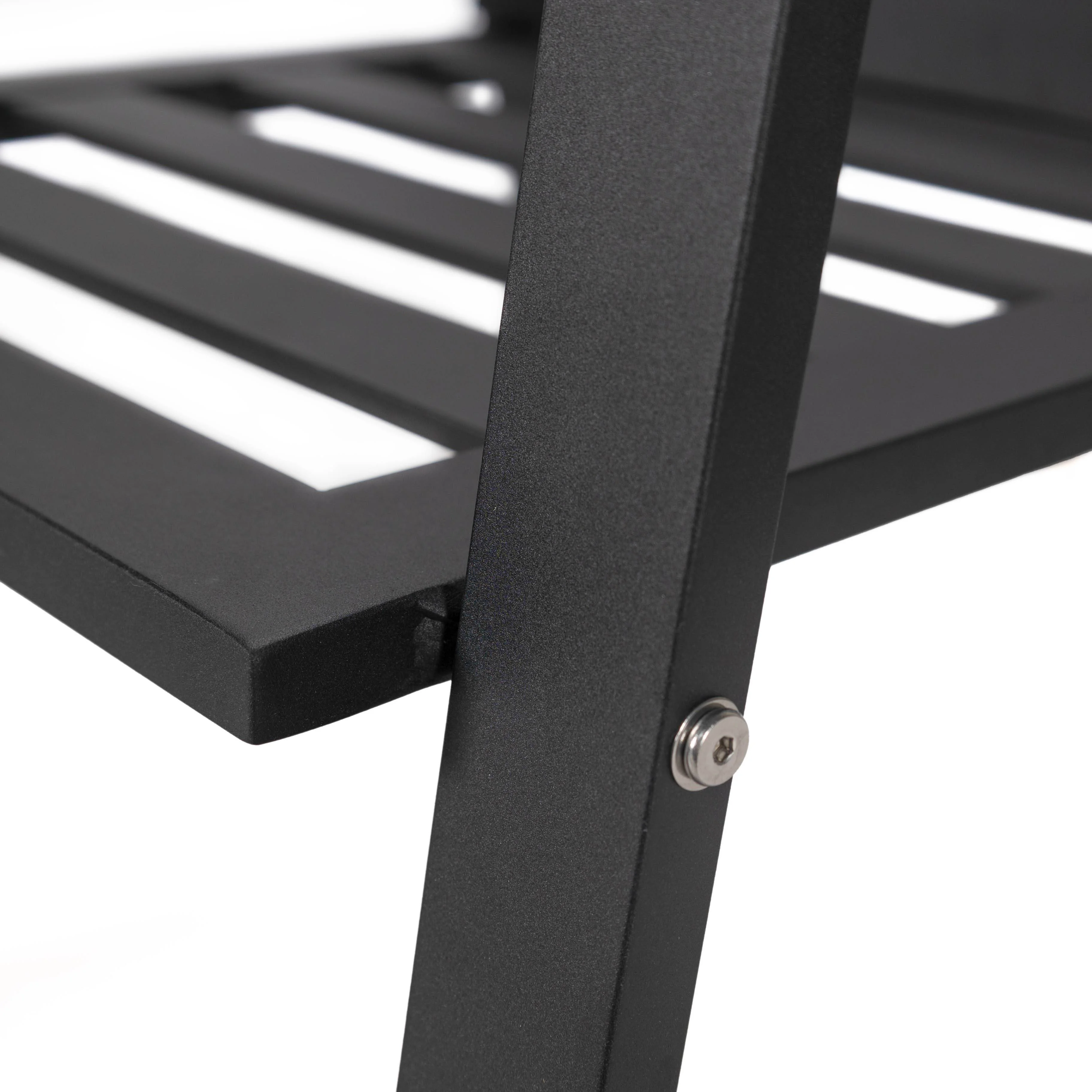 Chelsea 5-Piece Patio Dining Set with 48" Round Aluminum Dining Table and 4 Dining Armchair in Black