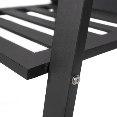 Chelsea 5-Piece Patio Dining Set with 48" Round Aluminum Dining Table and 4 Dining Armchair in Cherry Red