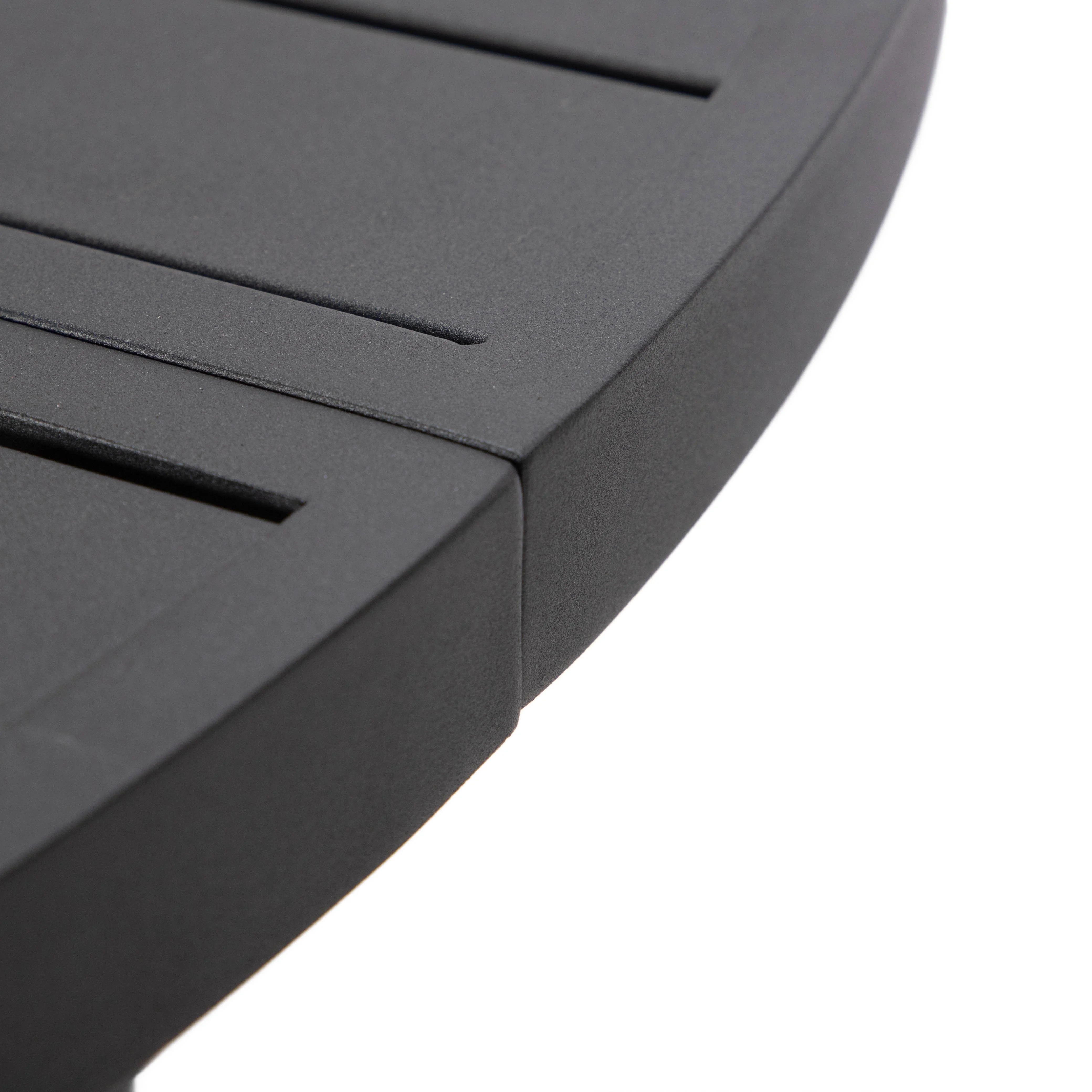 Chelsea 5-Piece Patio Dining Set with 48" Round Aluminum Dining Table and 4 Dining Armchair in Orange