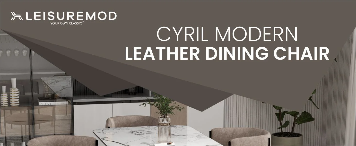 Cyril Collection Modern Chair in Aged Grey