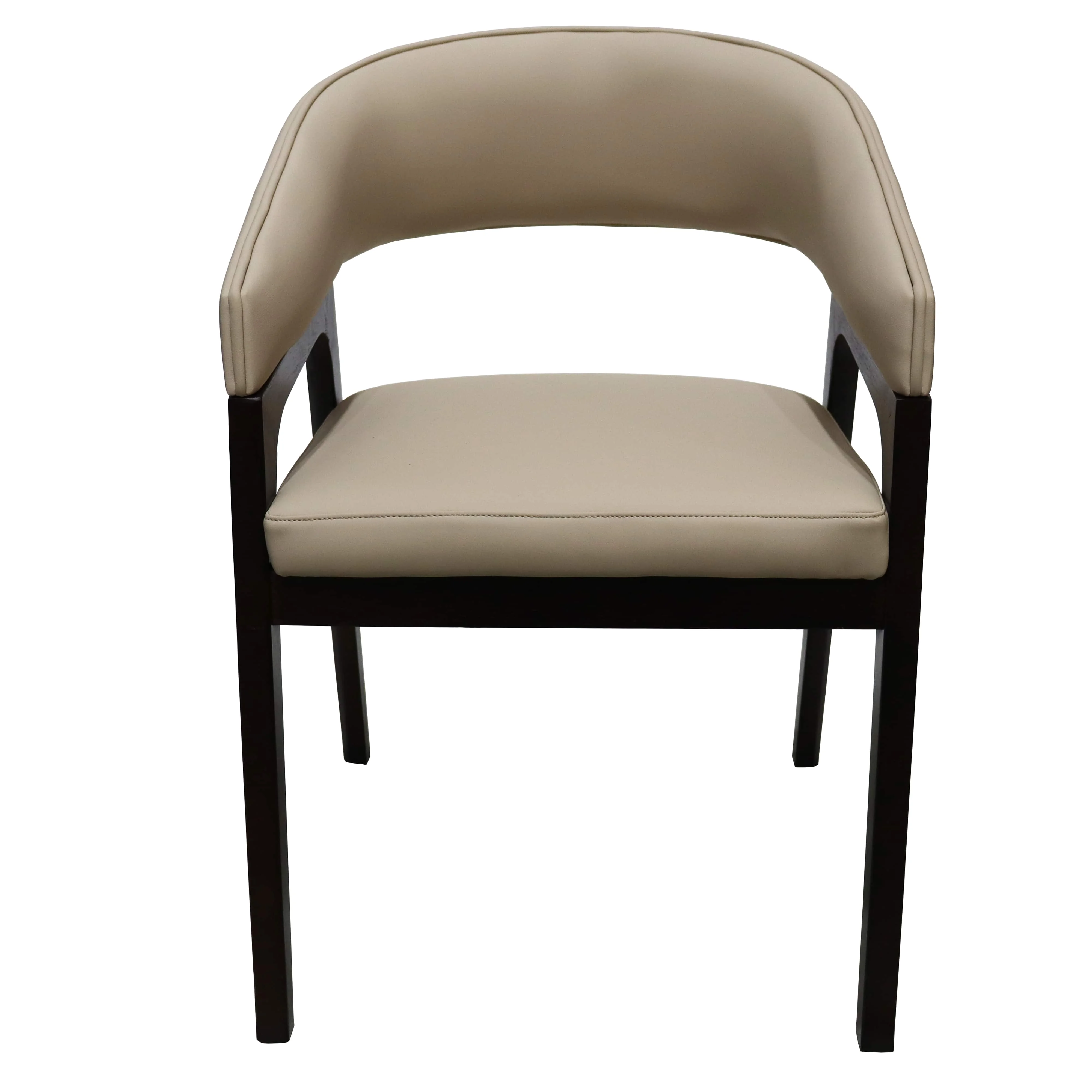 Cali Collection Modern Dining Chair in Beige - Set of 2