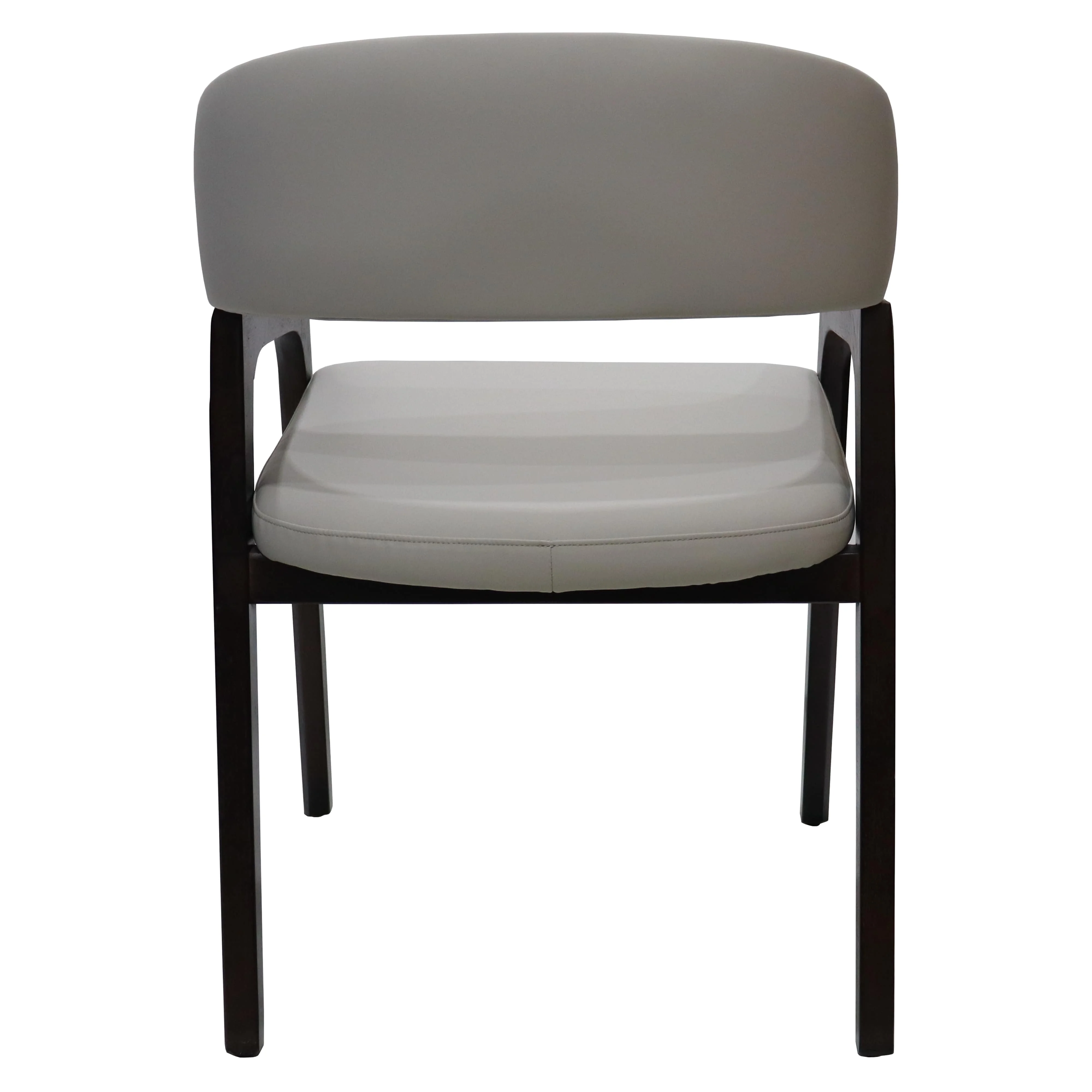 Cali Collection Modern Dining Chair in Light Grey - Set of 2