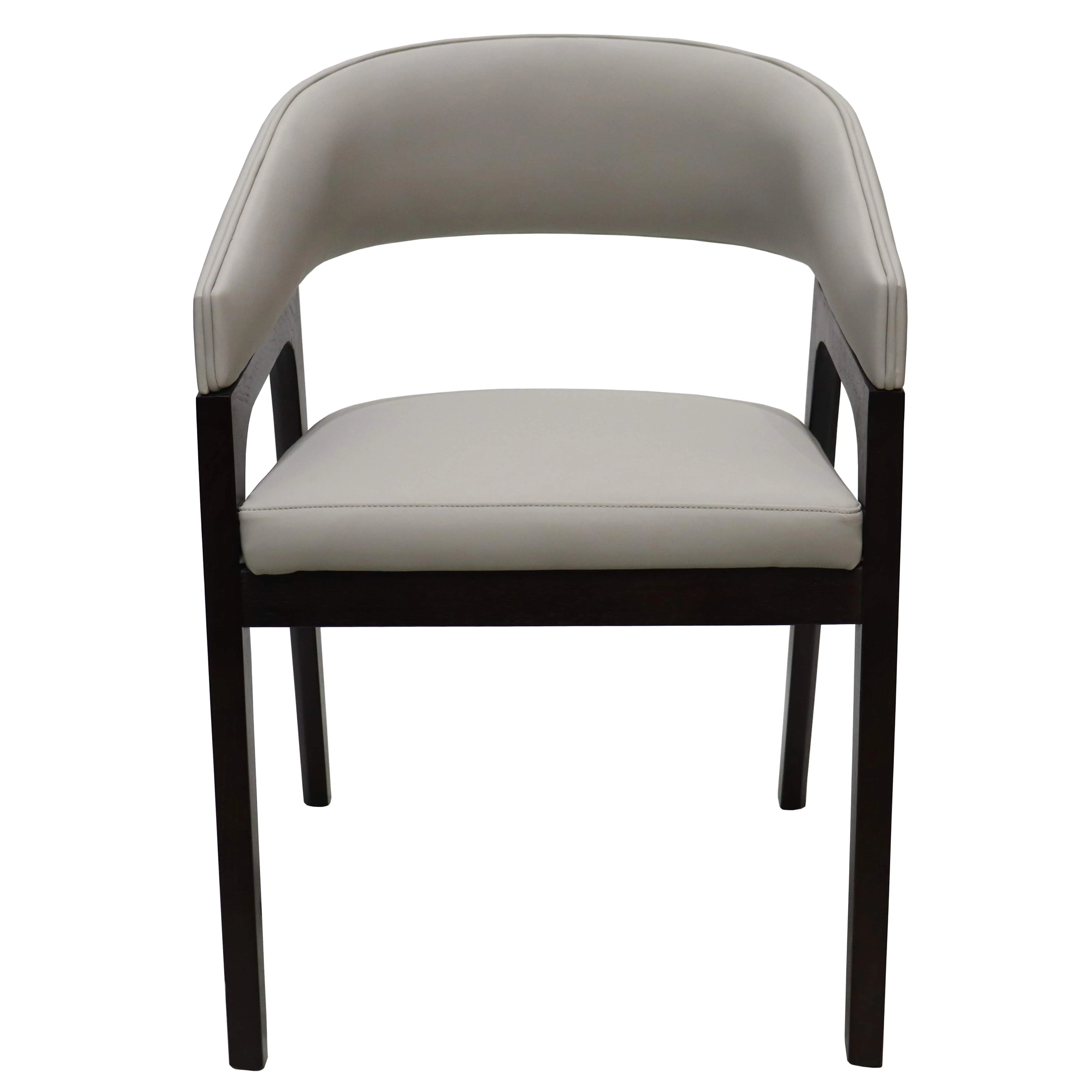 Cali Collection Modern Dining Chair in Light Grey - Set of 4